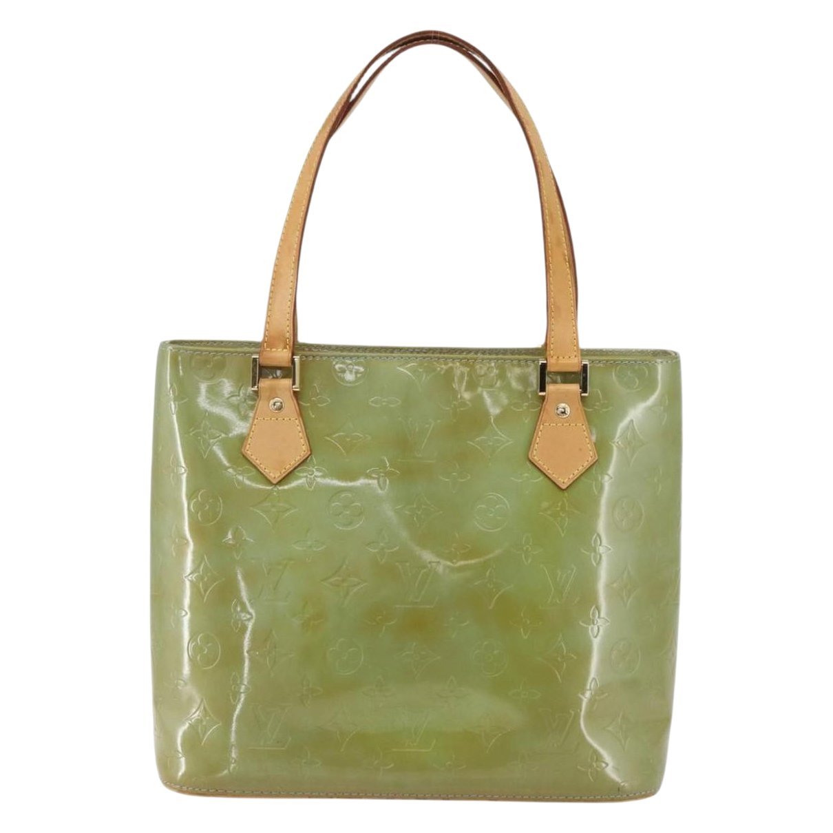 Houston patent leather handbag