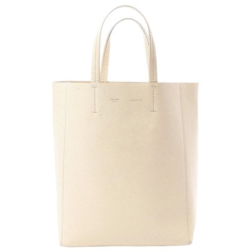 Cabas leather handbag