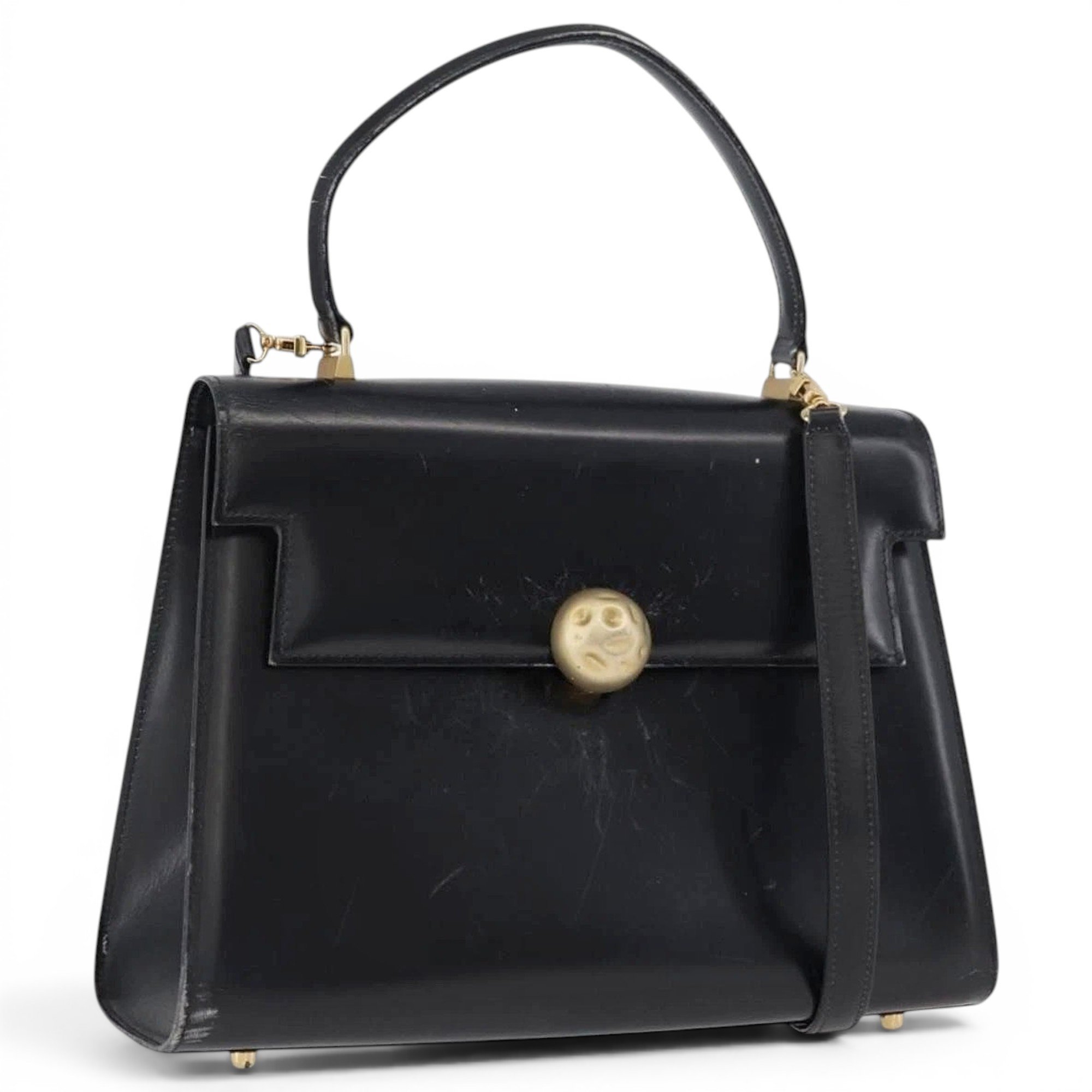 Leather handbag
