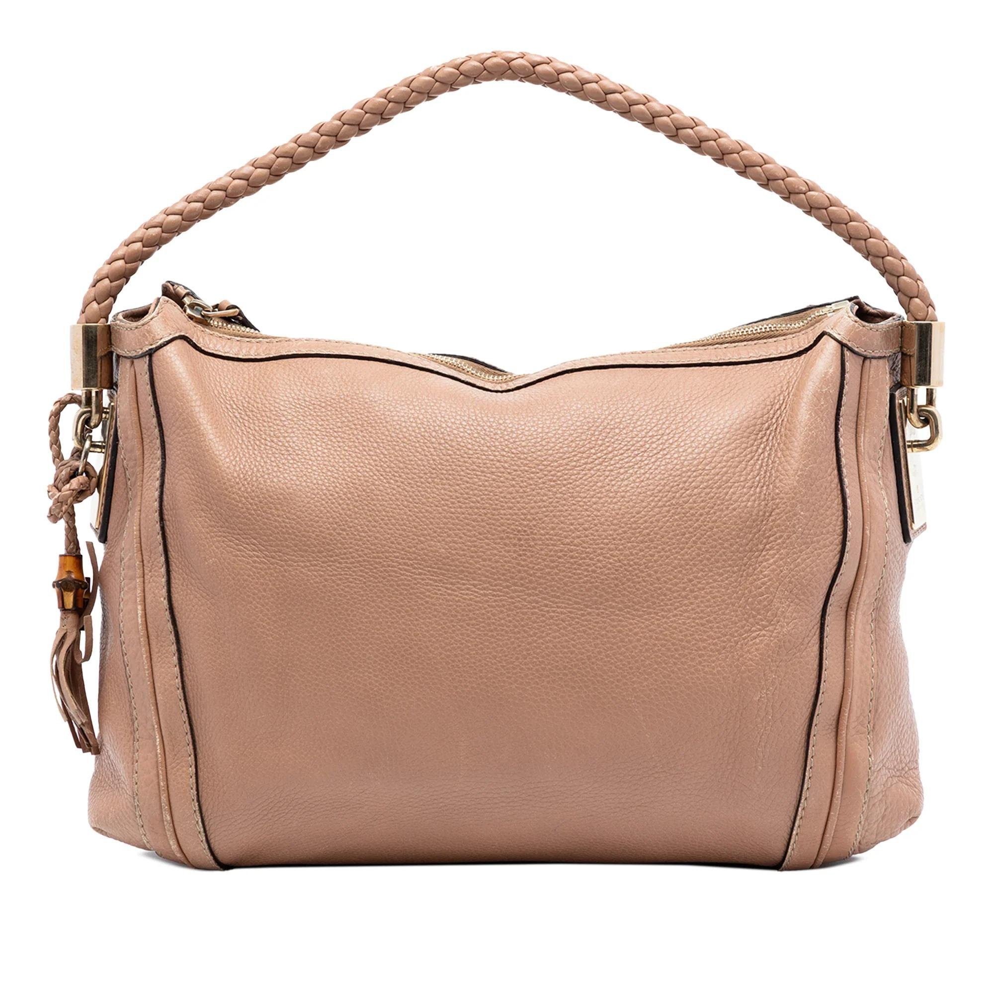 Bella pony-style calfskin handbag