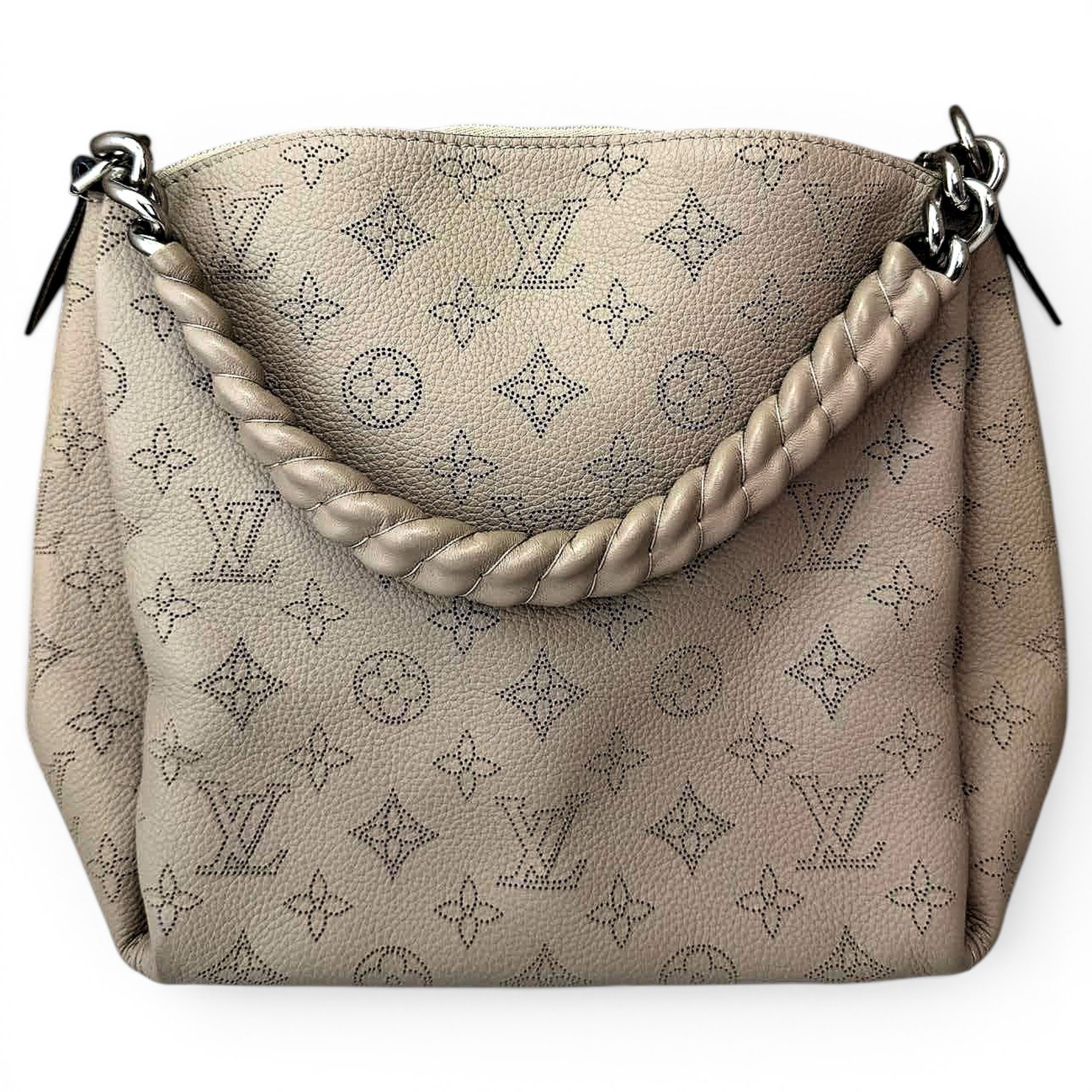 Chaîne Babylone leather handbag