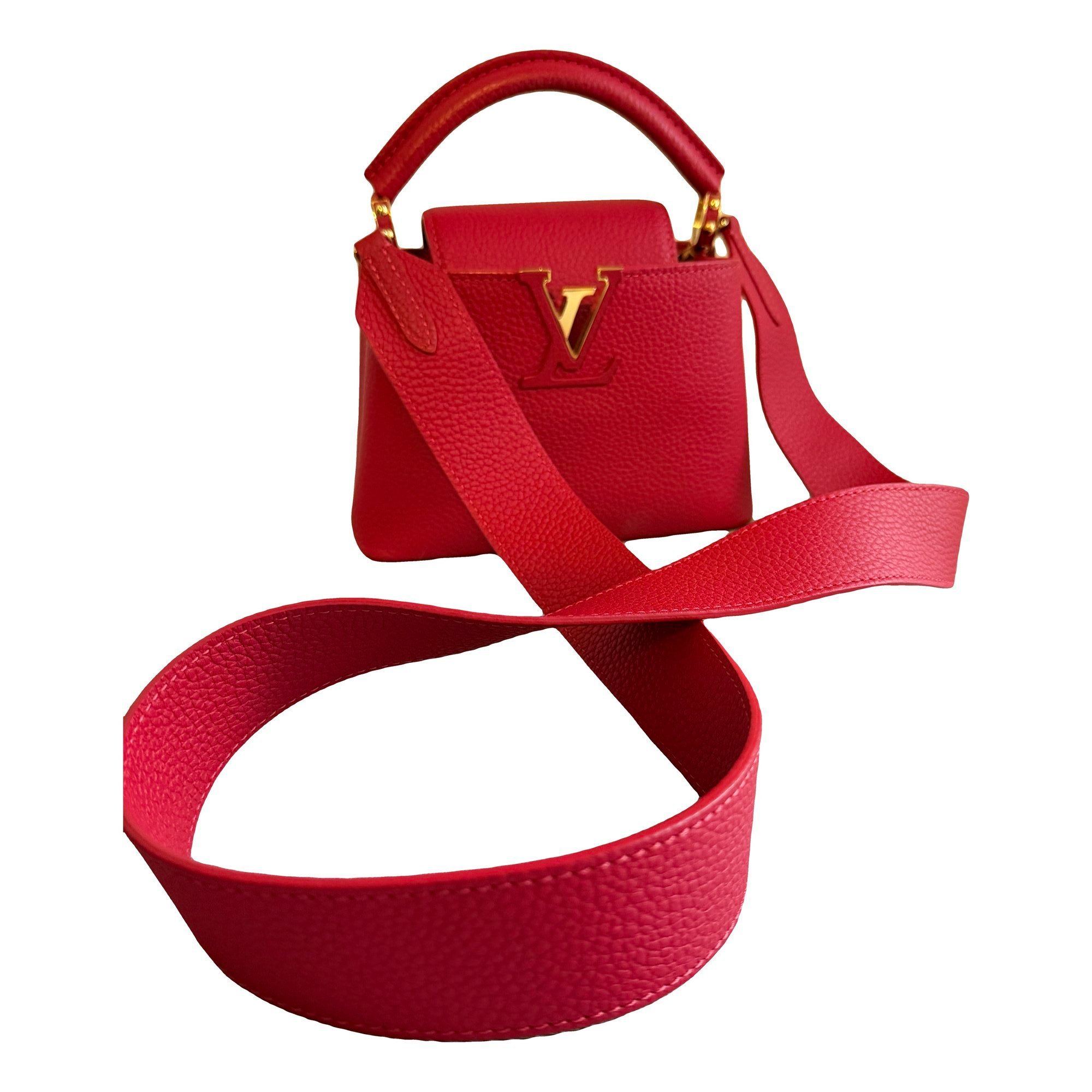 Capucines leather handbag