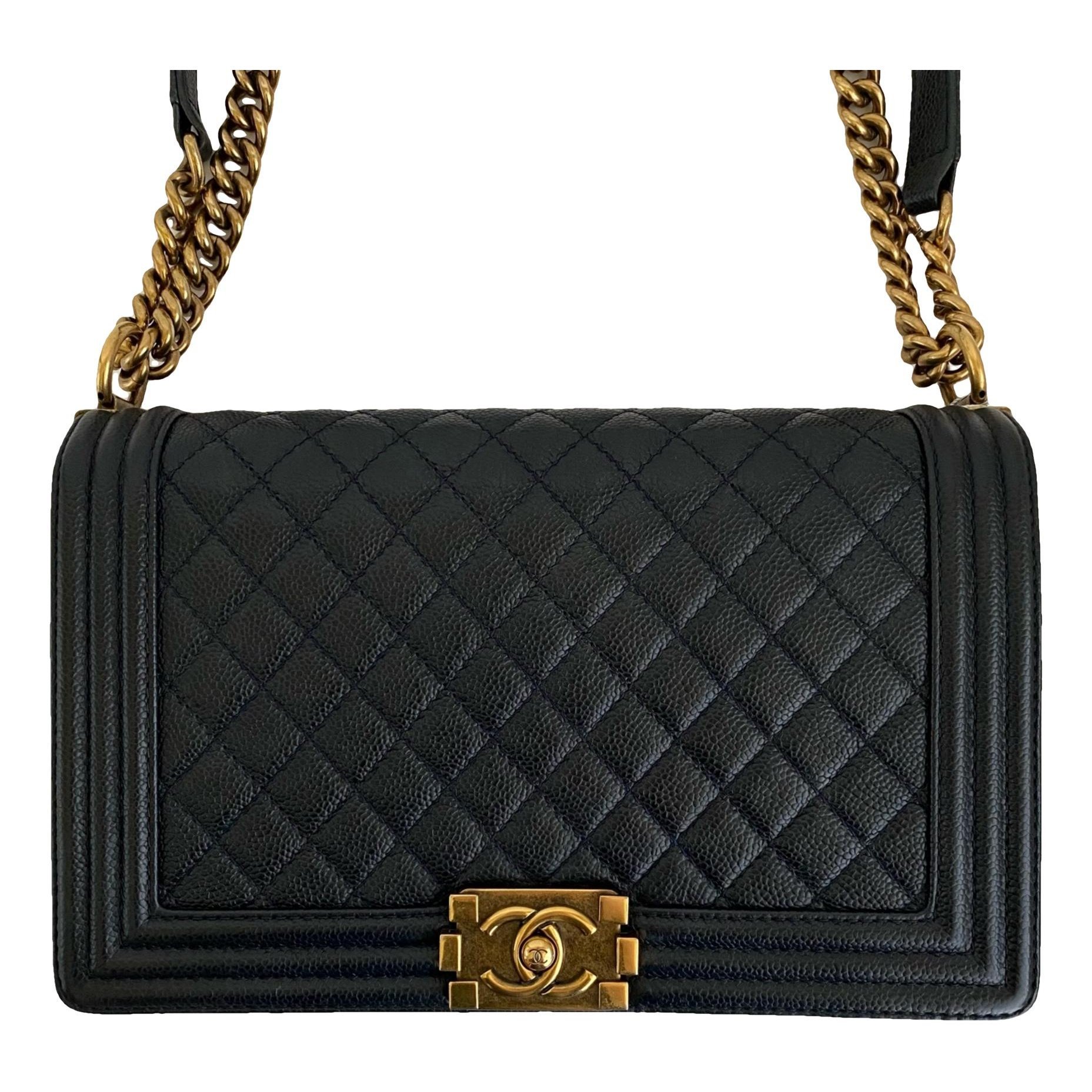 Boy leather crossbody bag