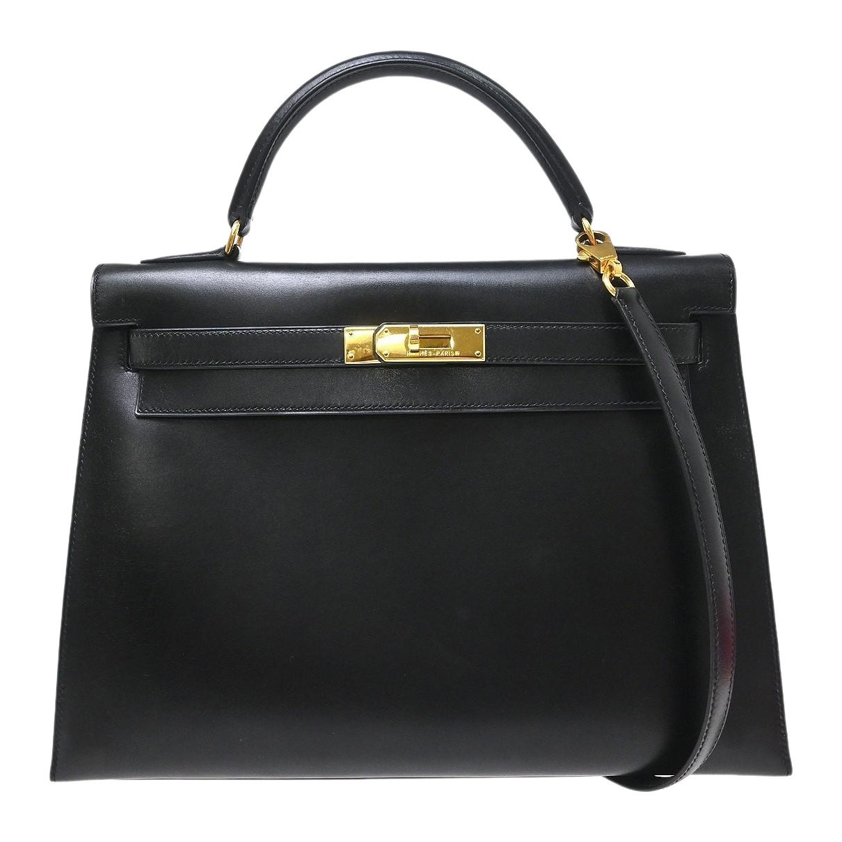 Kelly 32 pony-style calfskin handbag