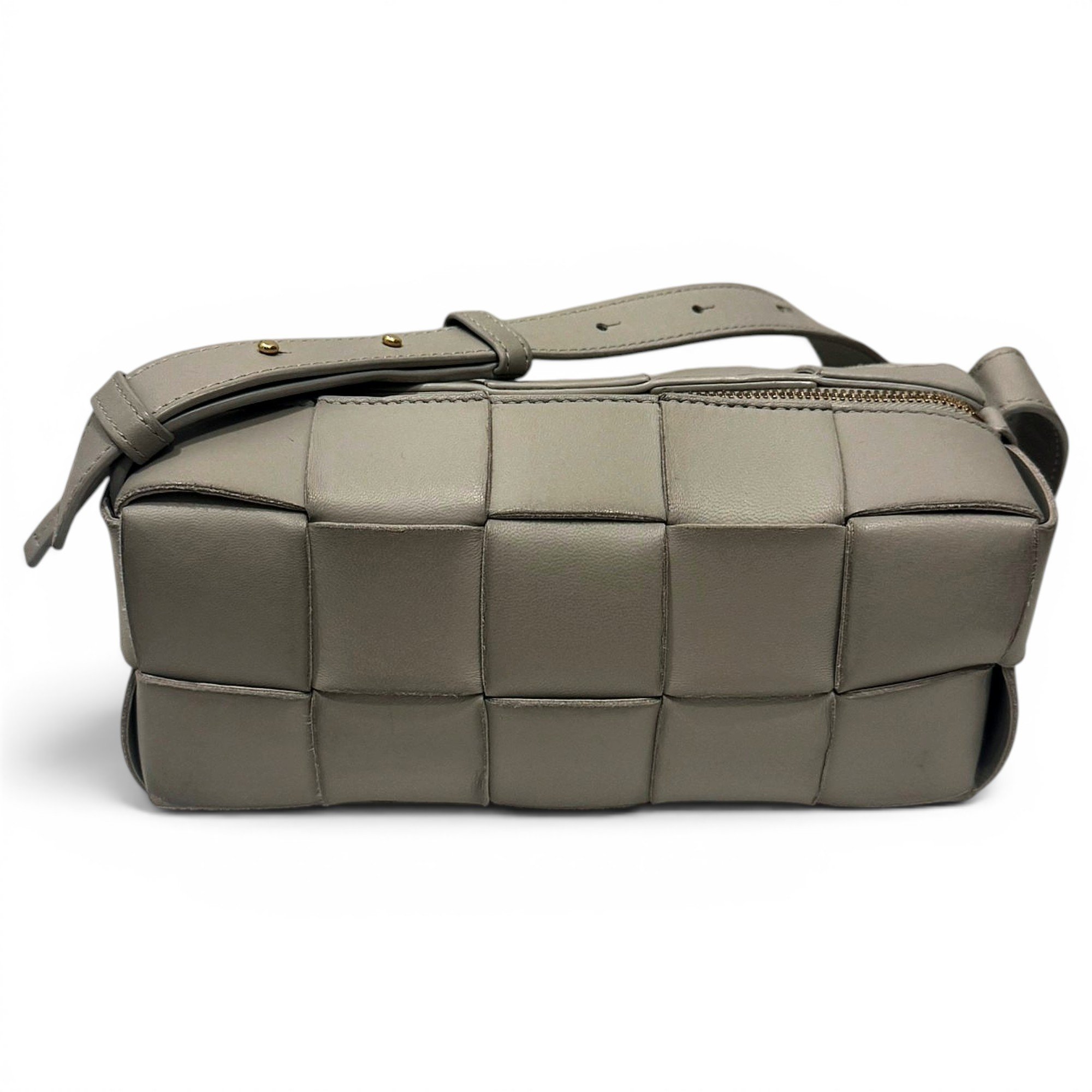 Bottega Veneta Brick Cassette leather handbag