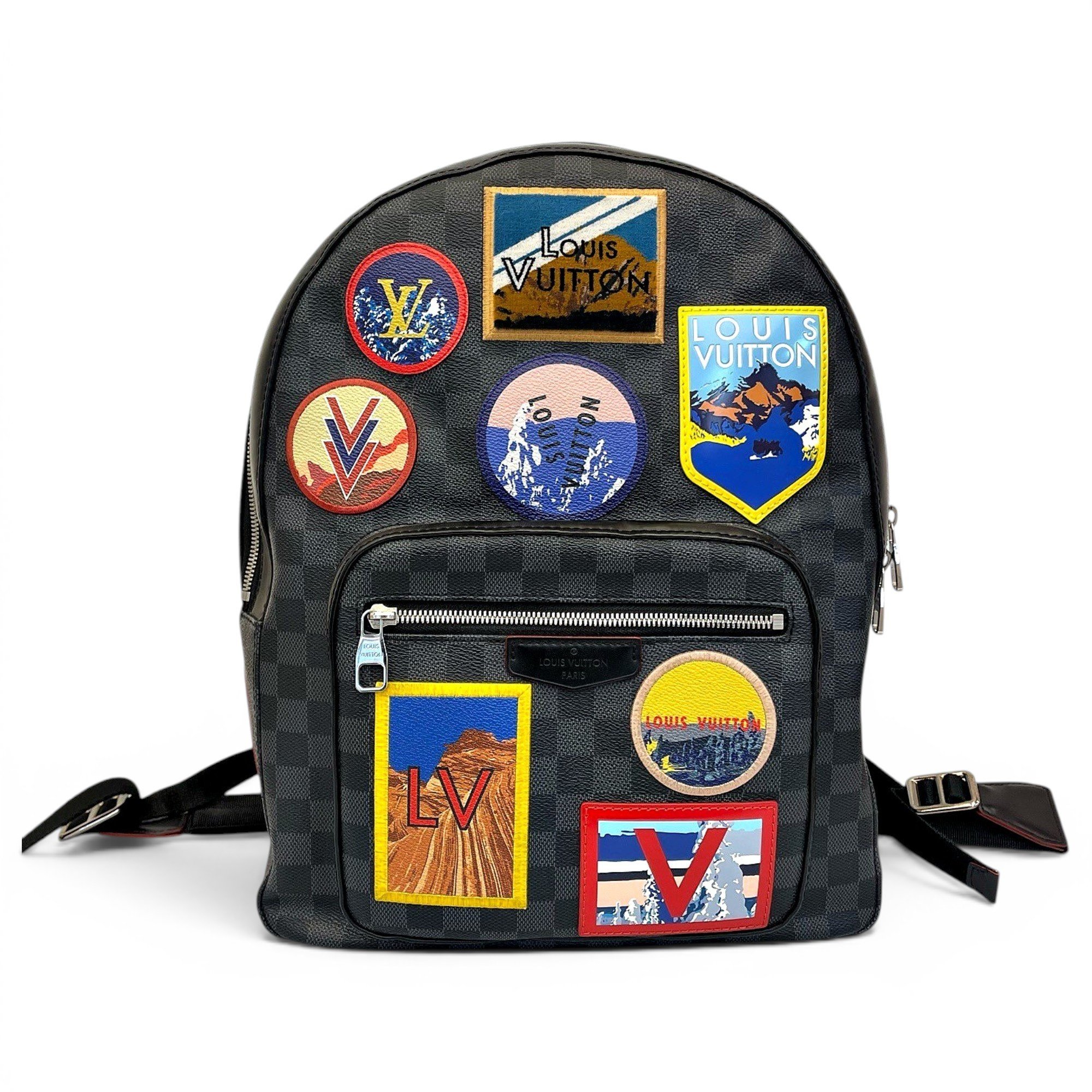 Leather backpack
