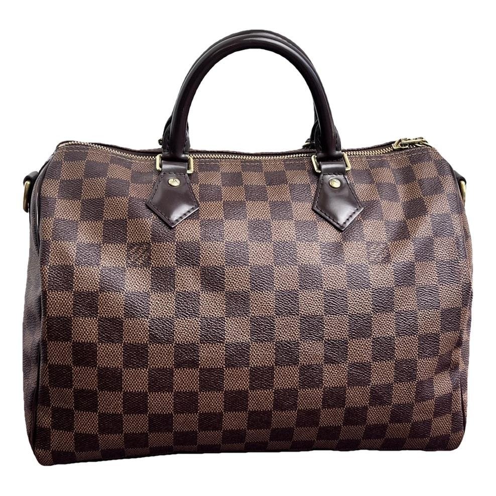 Speedy leather handbag