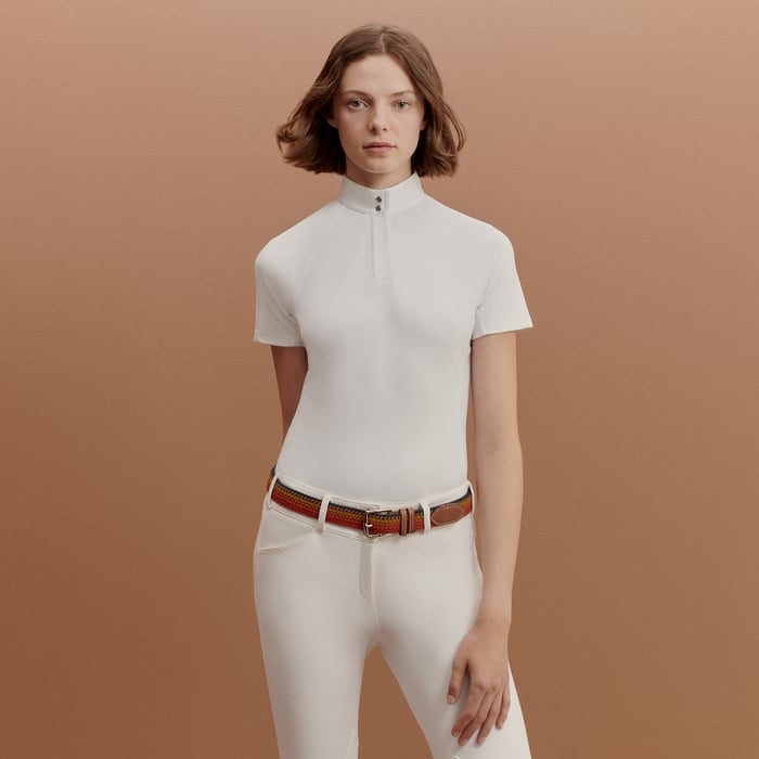 Blanc Jump Competition Polo Shirt