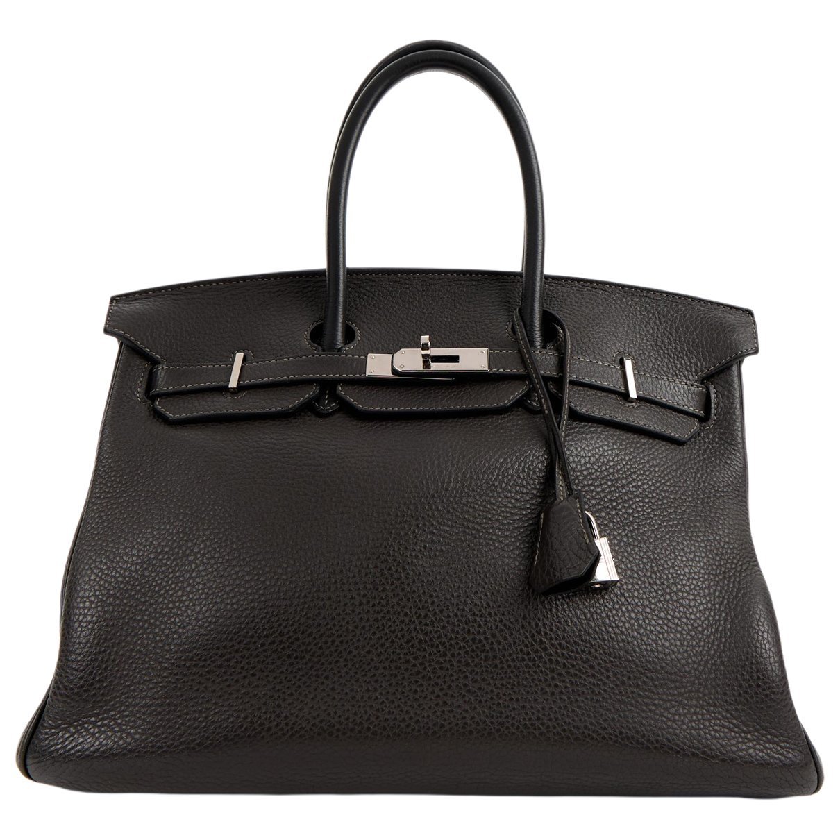 Hermes Birkin 35 Handbag Graphite 2010