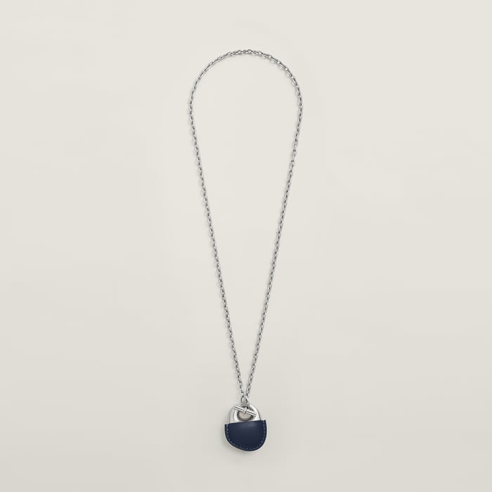 Navy Galet Gaine Necklace