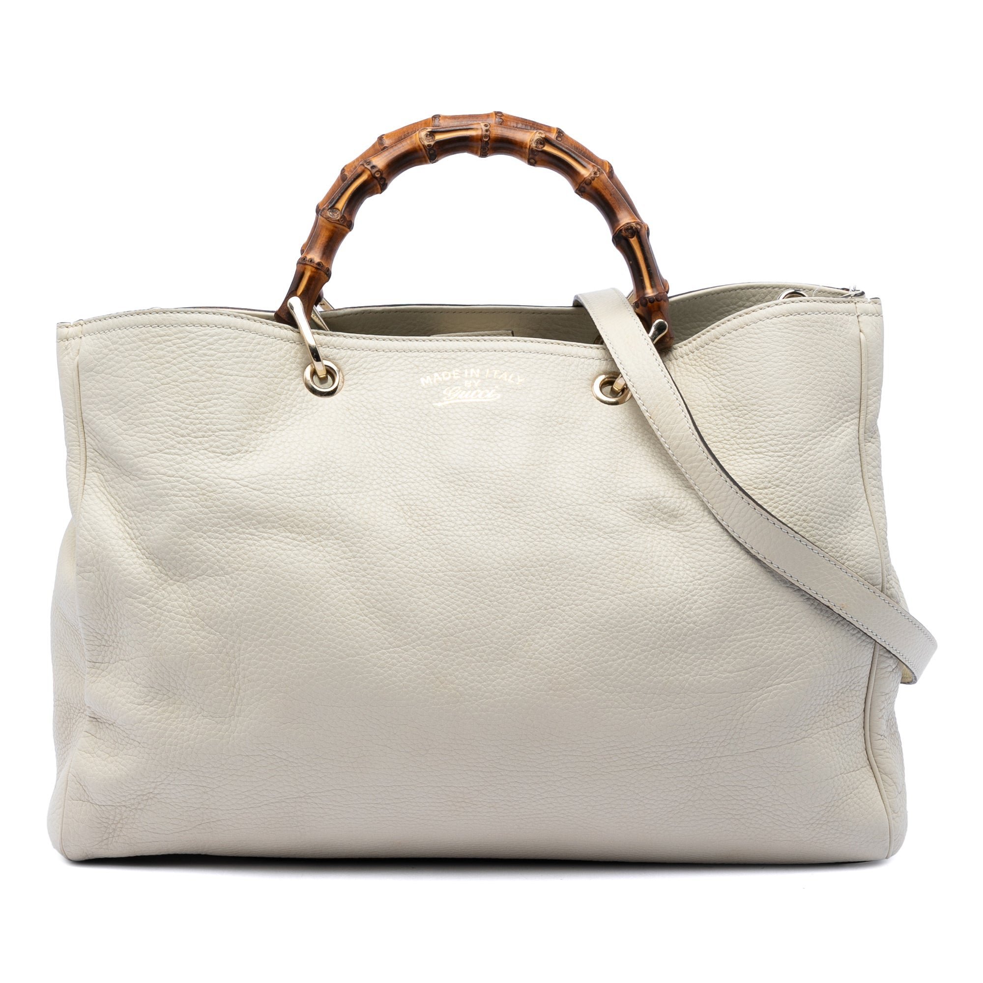 Leather tote