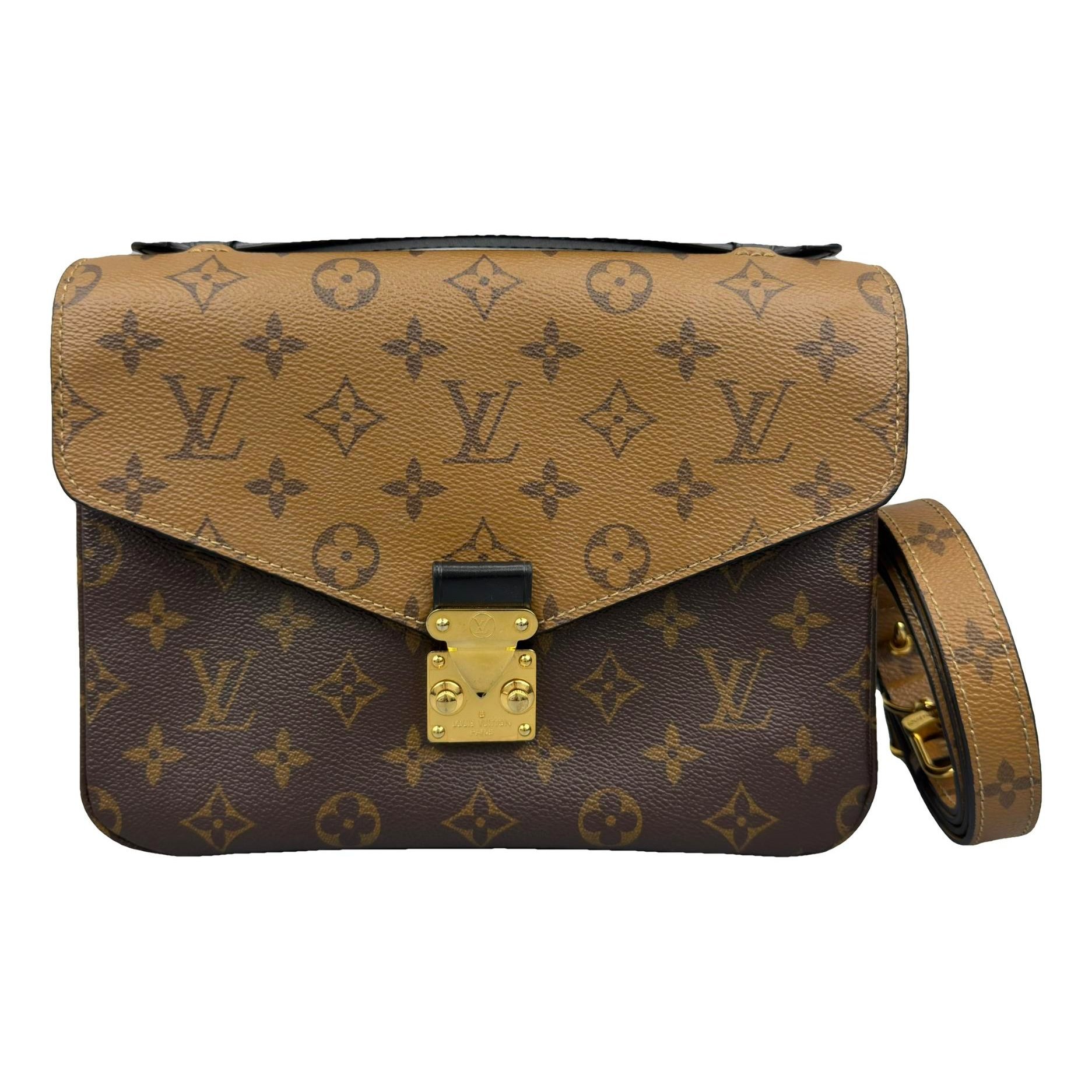 Metis leather handbag