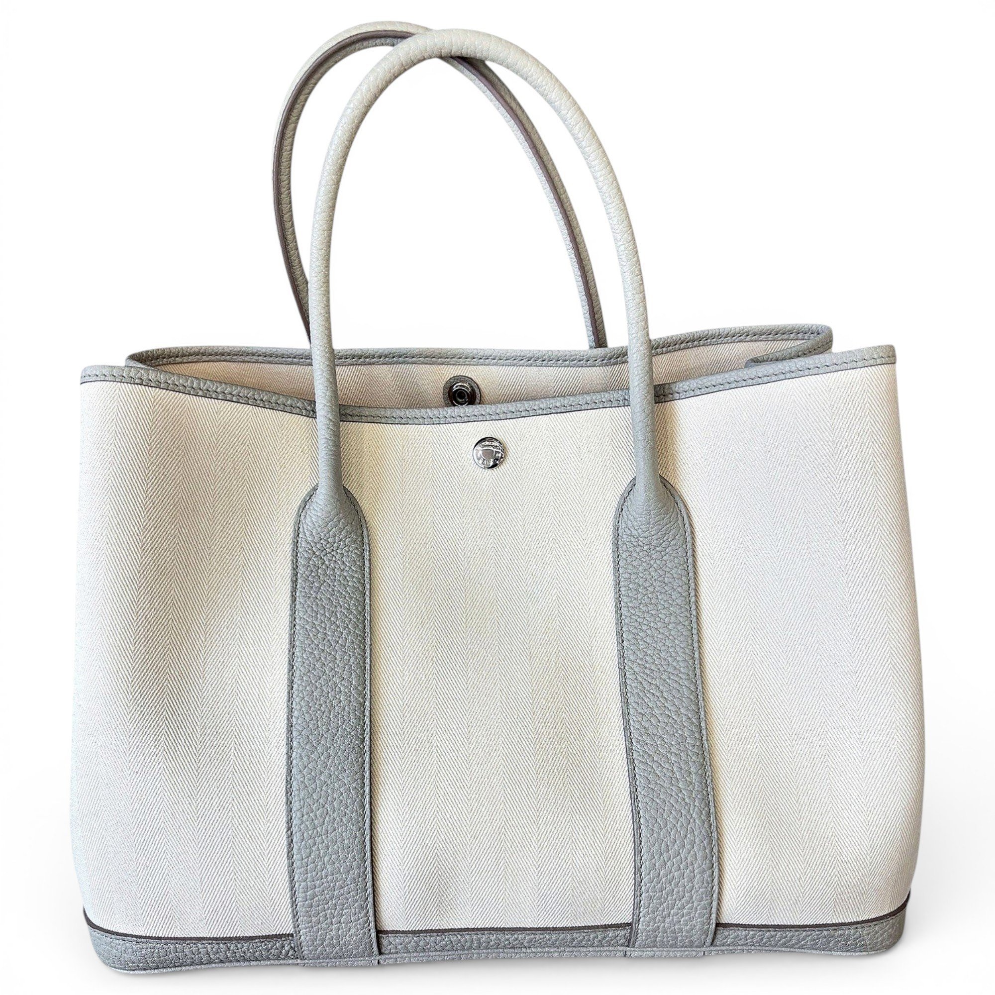 Garden Party leather handbag