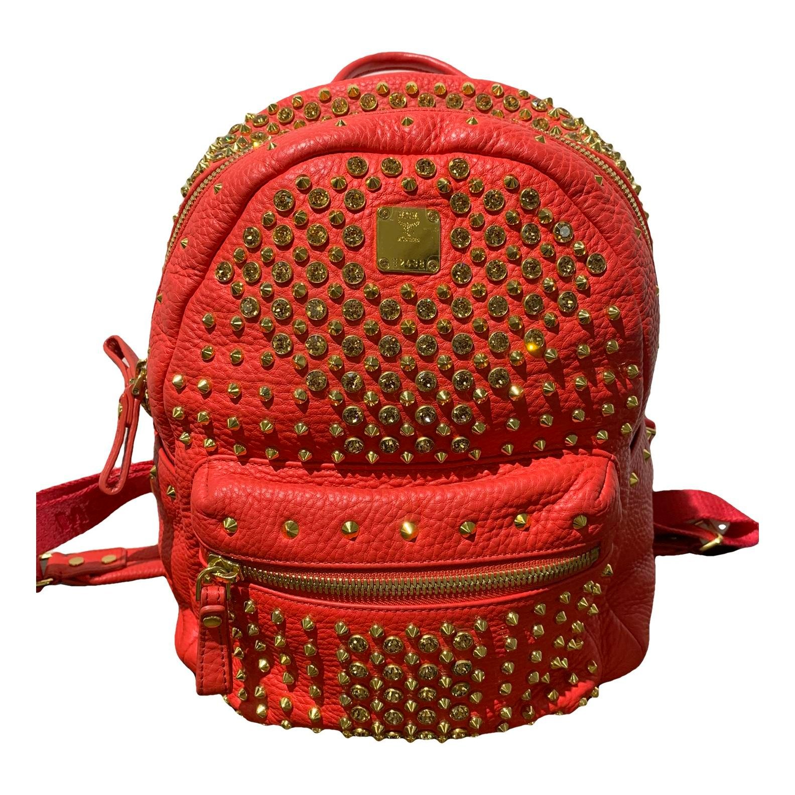 Stark leather backpack