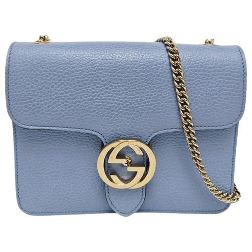 Leather crossbody bag