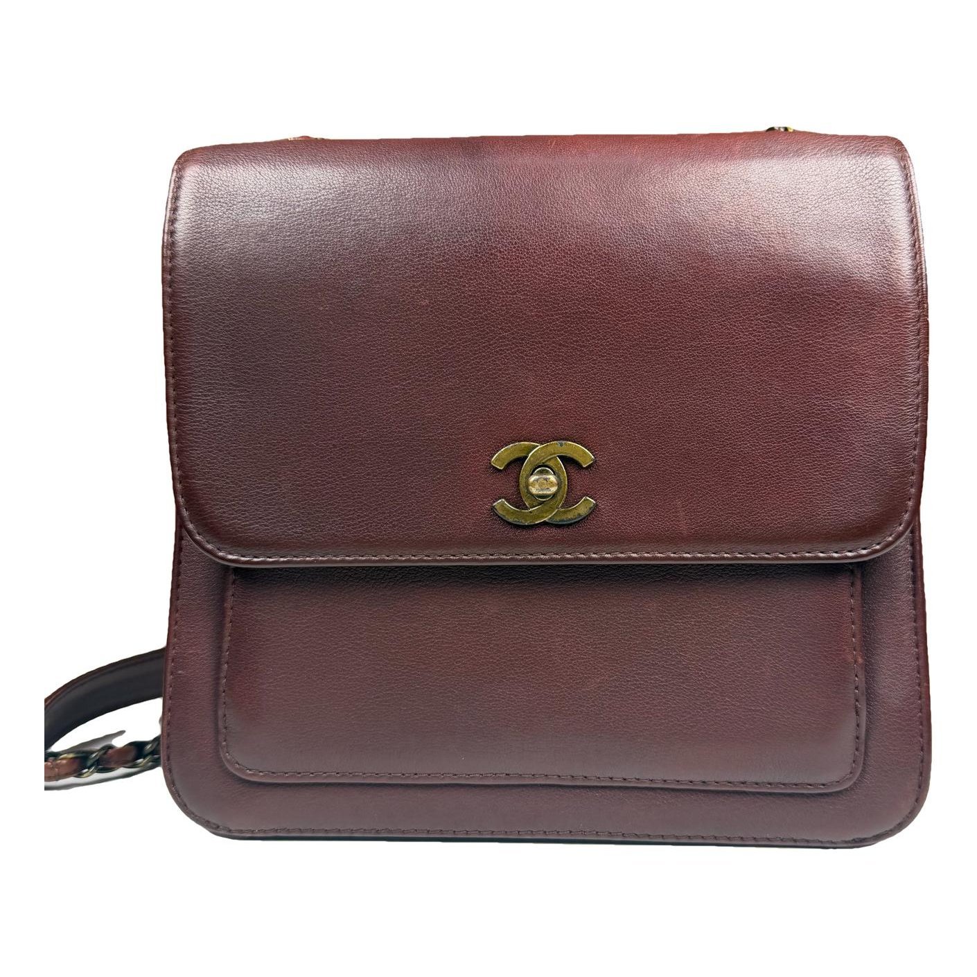 Business Affinity leather crossbody bag