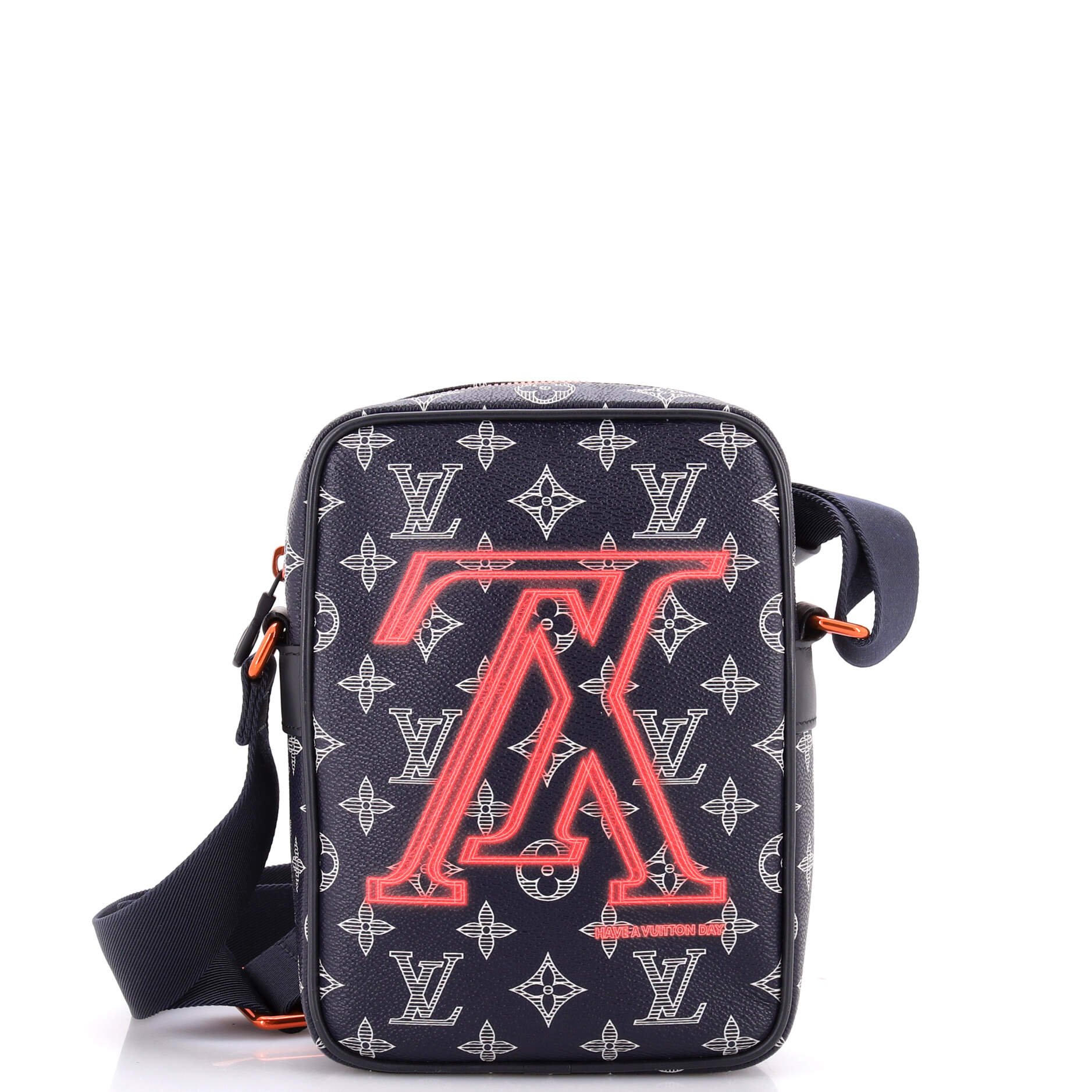 Danube Handbag Limited Edition Upside Down Monogram Ink PM