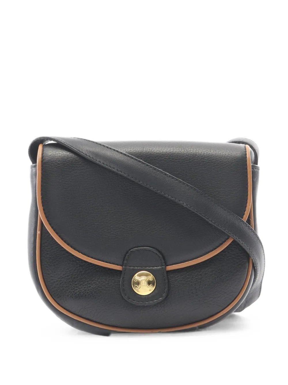 2000s Triomphe logo shoulder bag