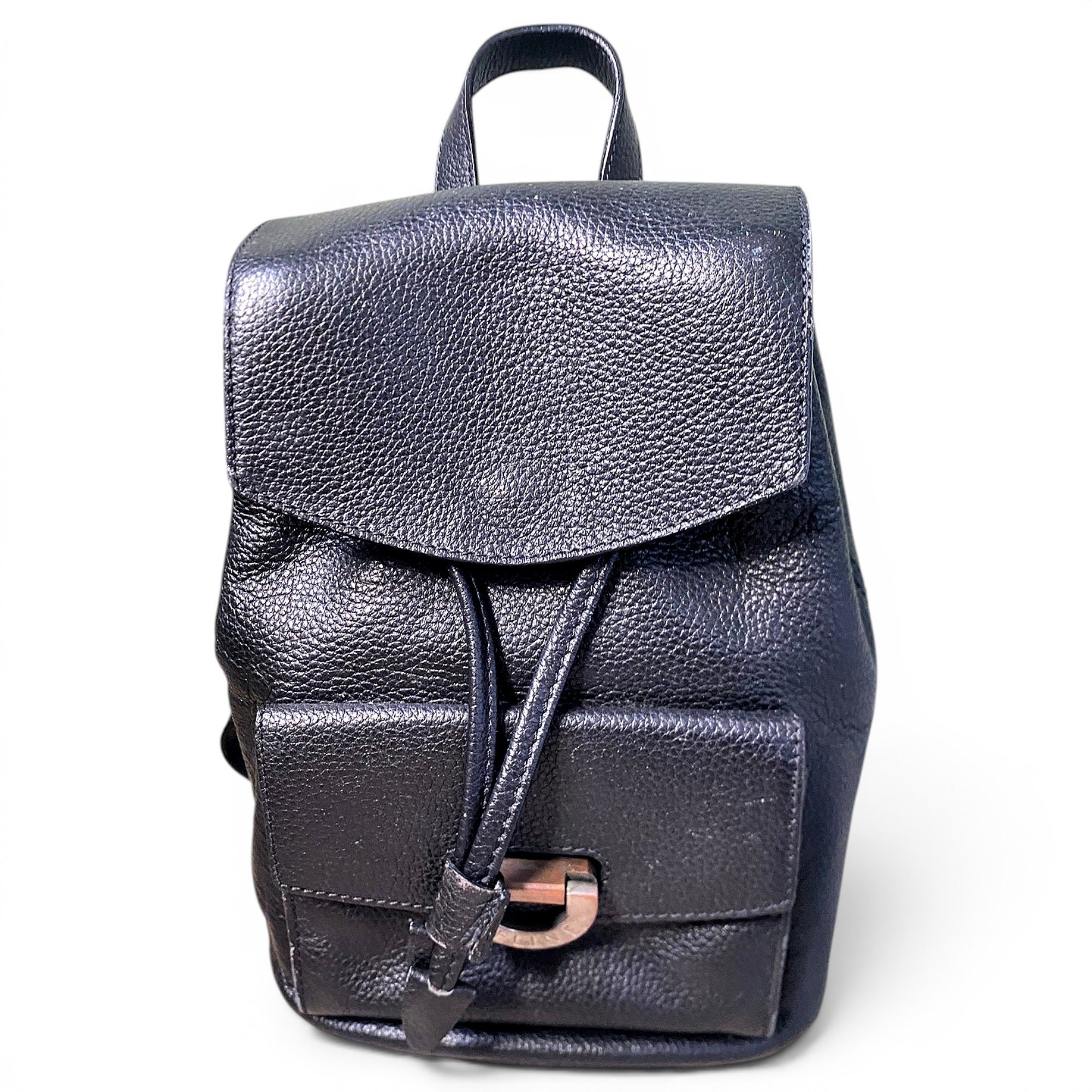 Vegan leather backpack