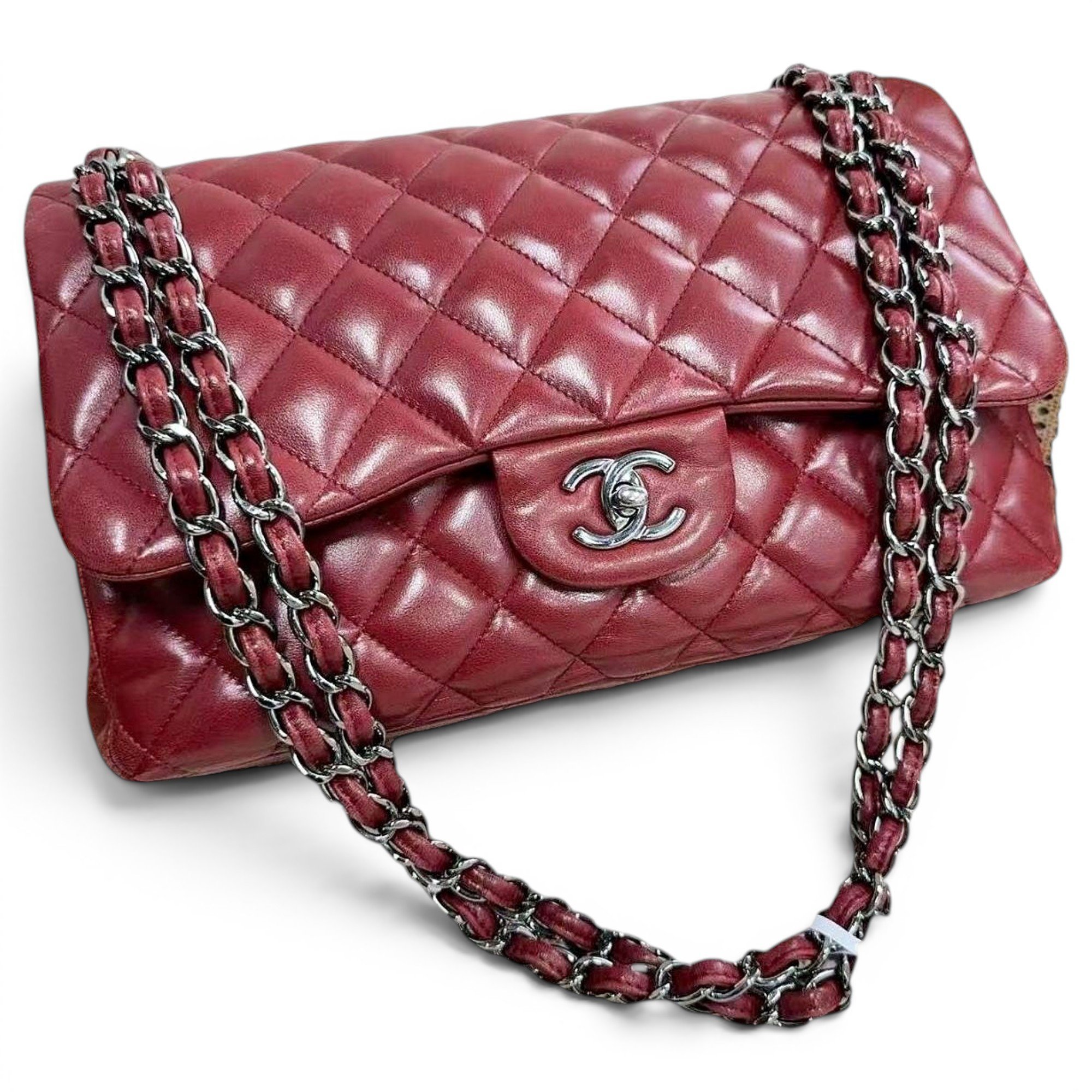 2.55 Phone leather handbag