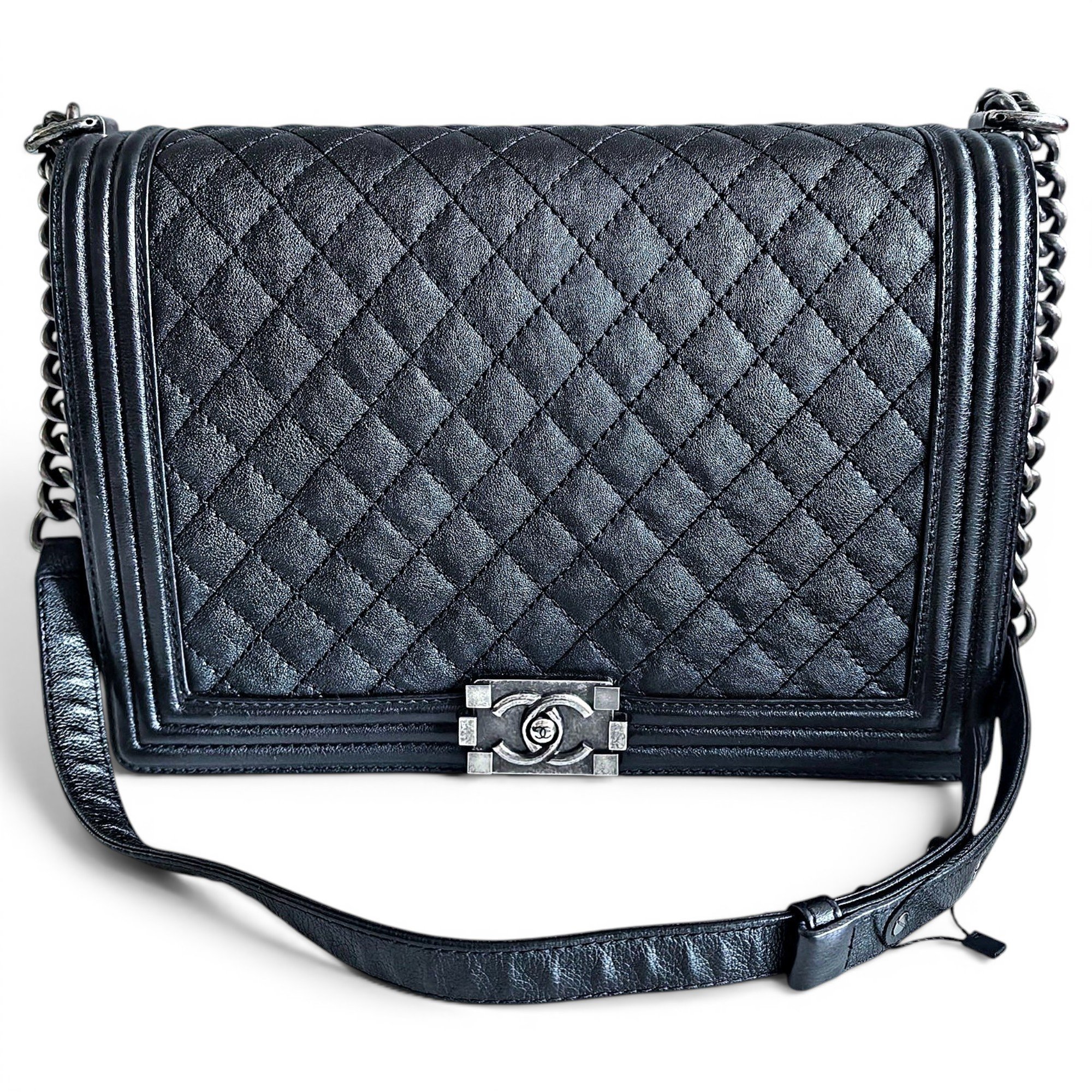 Boy leather handbag