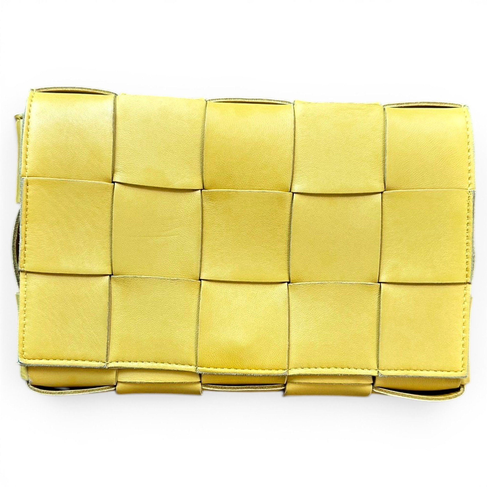 Cassette leather crossbody bag