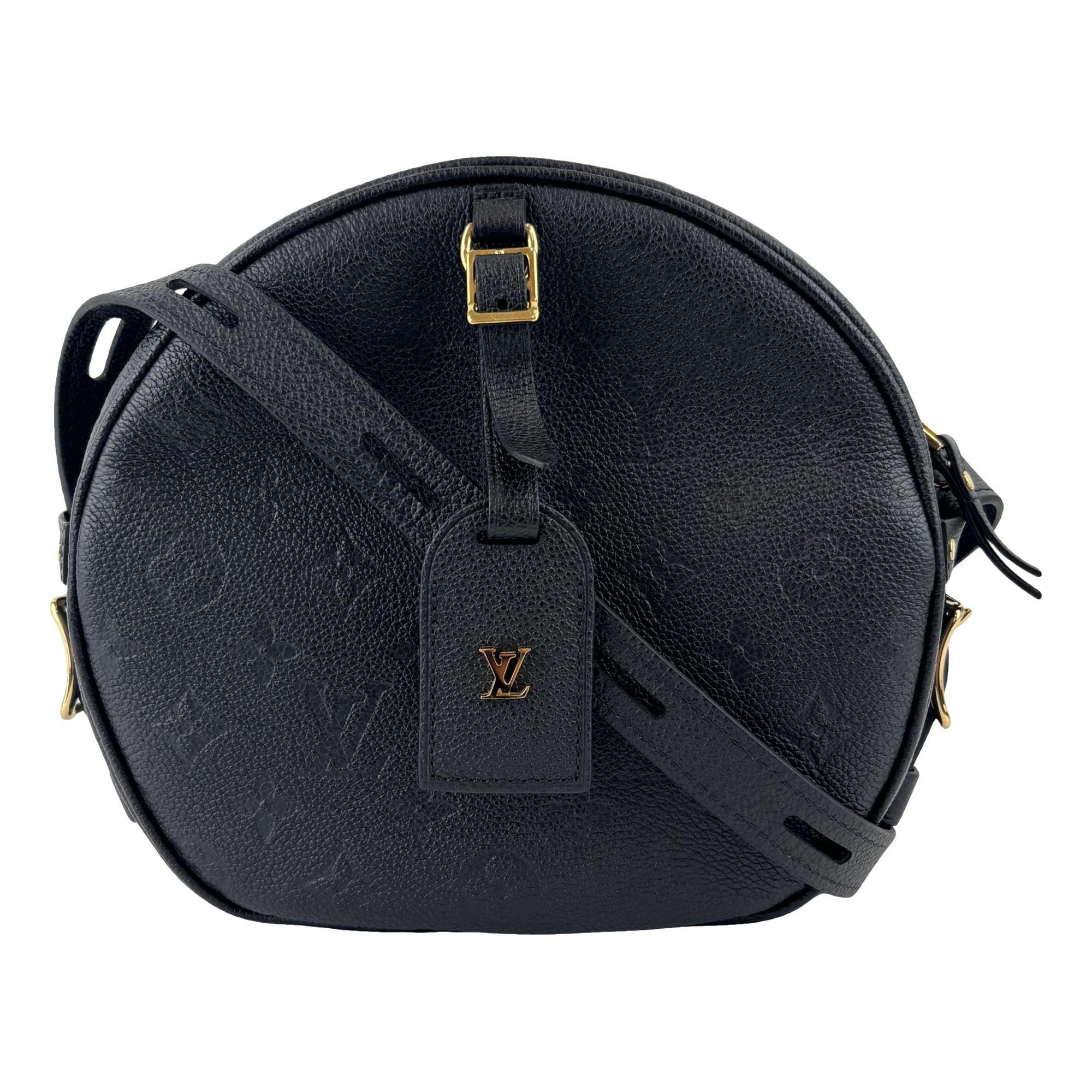 Boîte chapeau souple leather crossbody bag