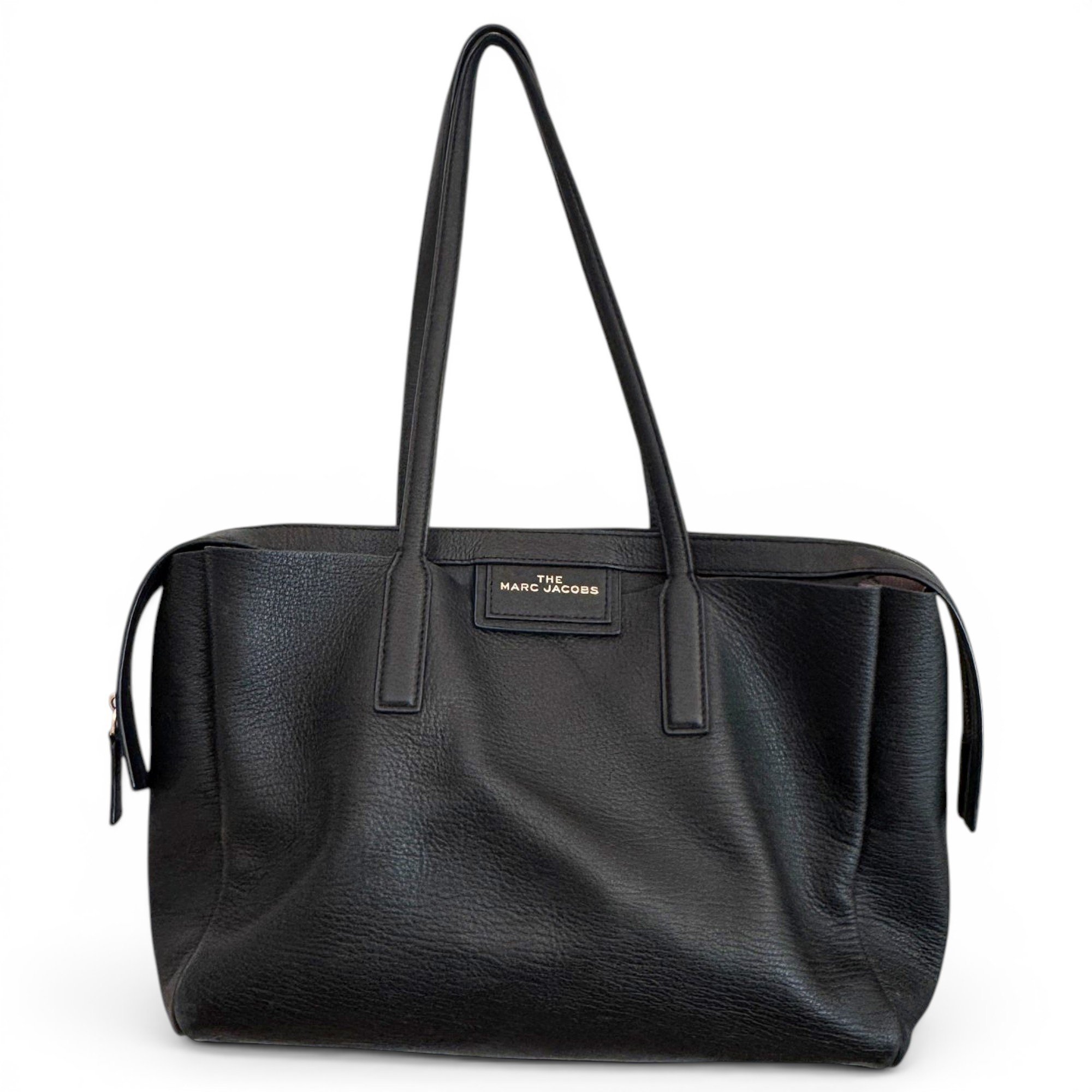Leather tote