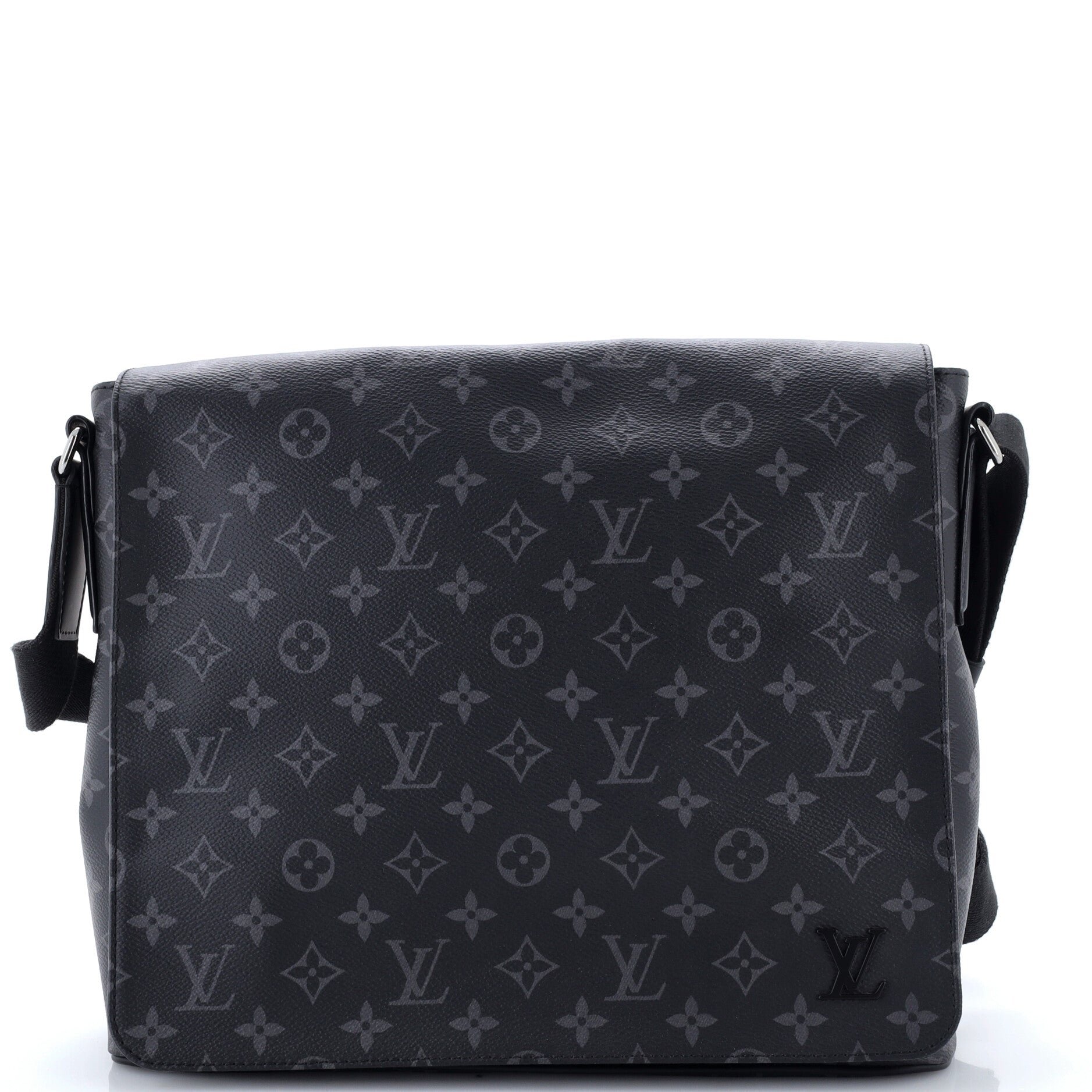 District Messenger Bag Monogram Eclipse Canvas MM