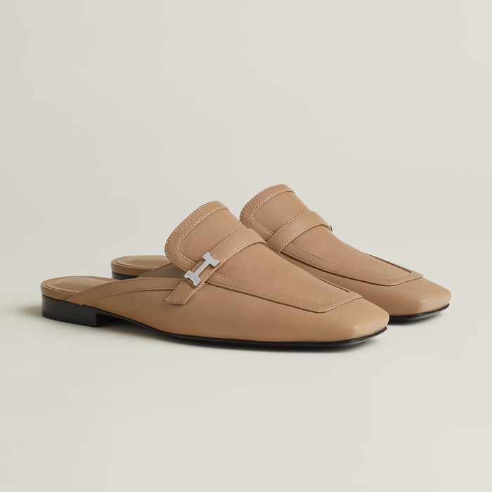 Beige Argile Mule Groupie