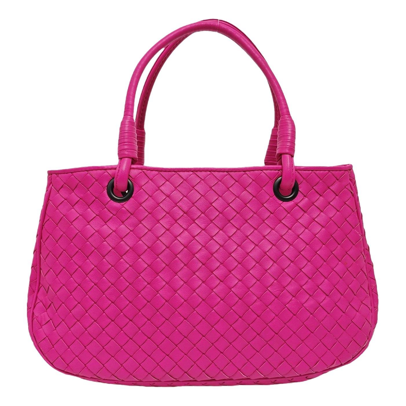 Parachute leather handbag