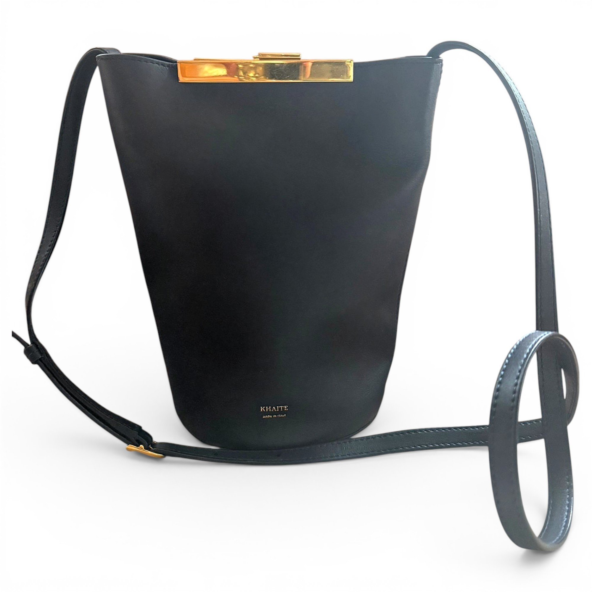 Khaite Leather crossbody bag