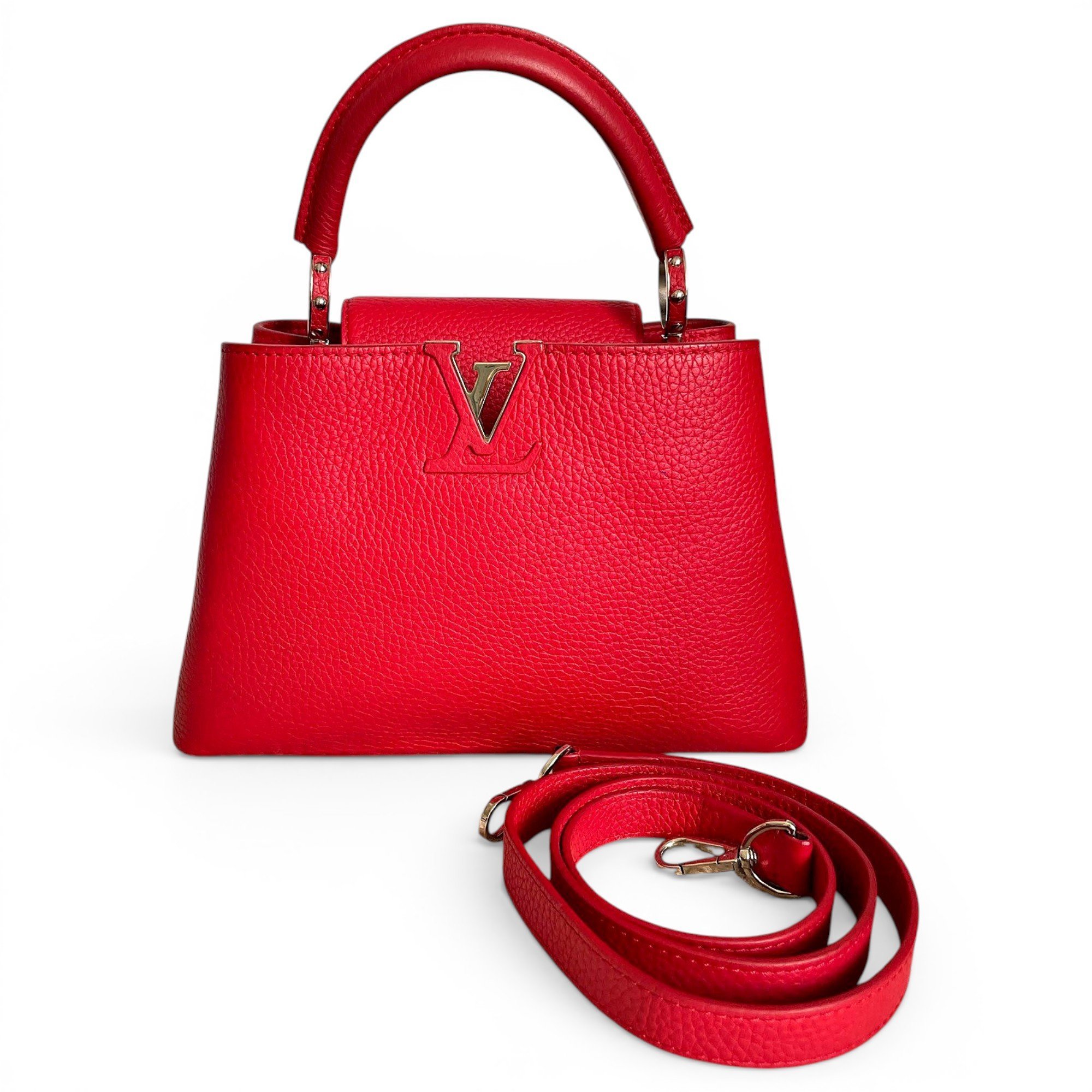 Capucines leather handbag