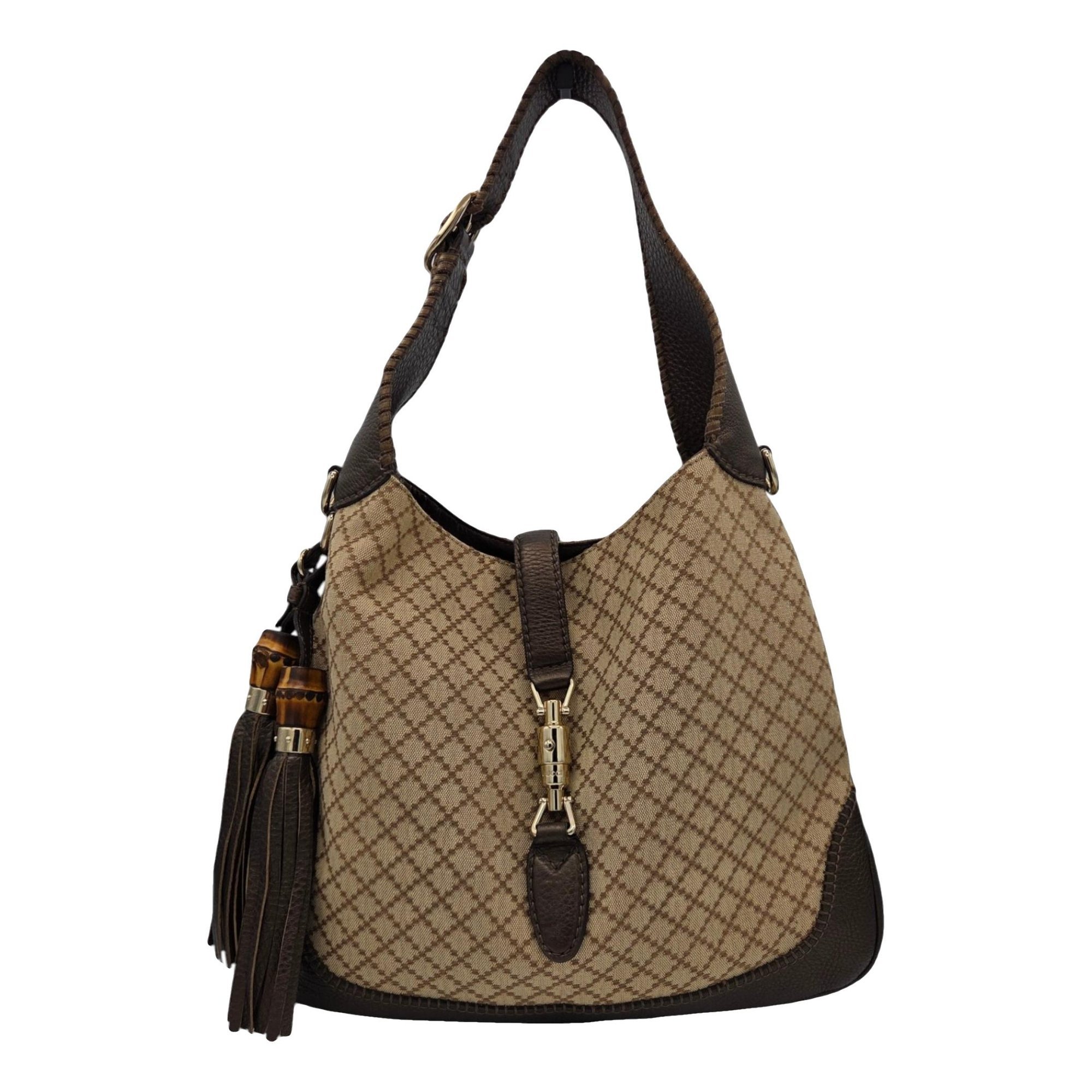 Jackie Vintage linen handbag