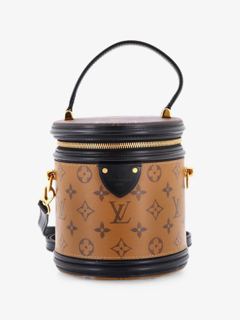 Cannes Handbag Reverse Monogram Canvas satchel