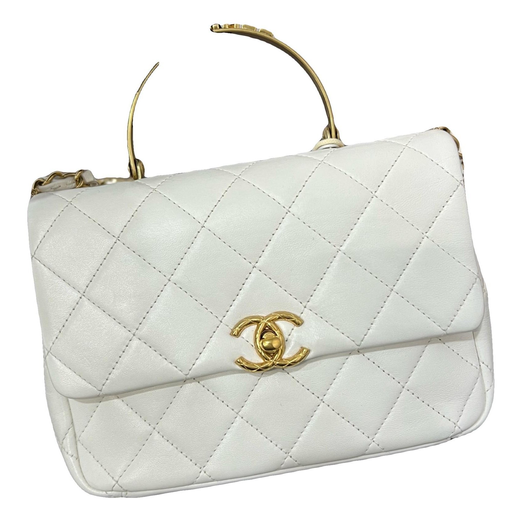 Chain Infinity leather handbag