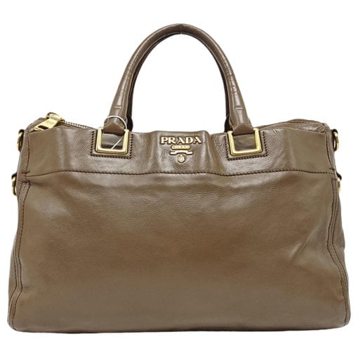 Leather handbag