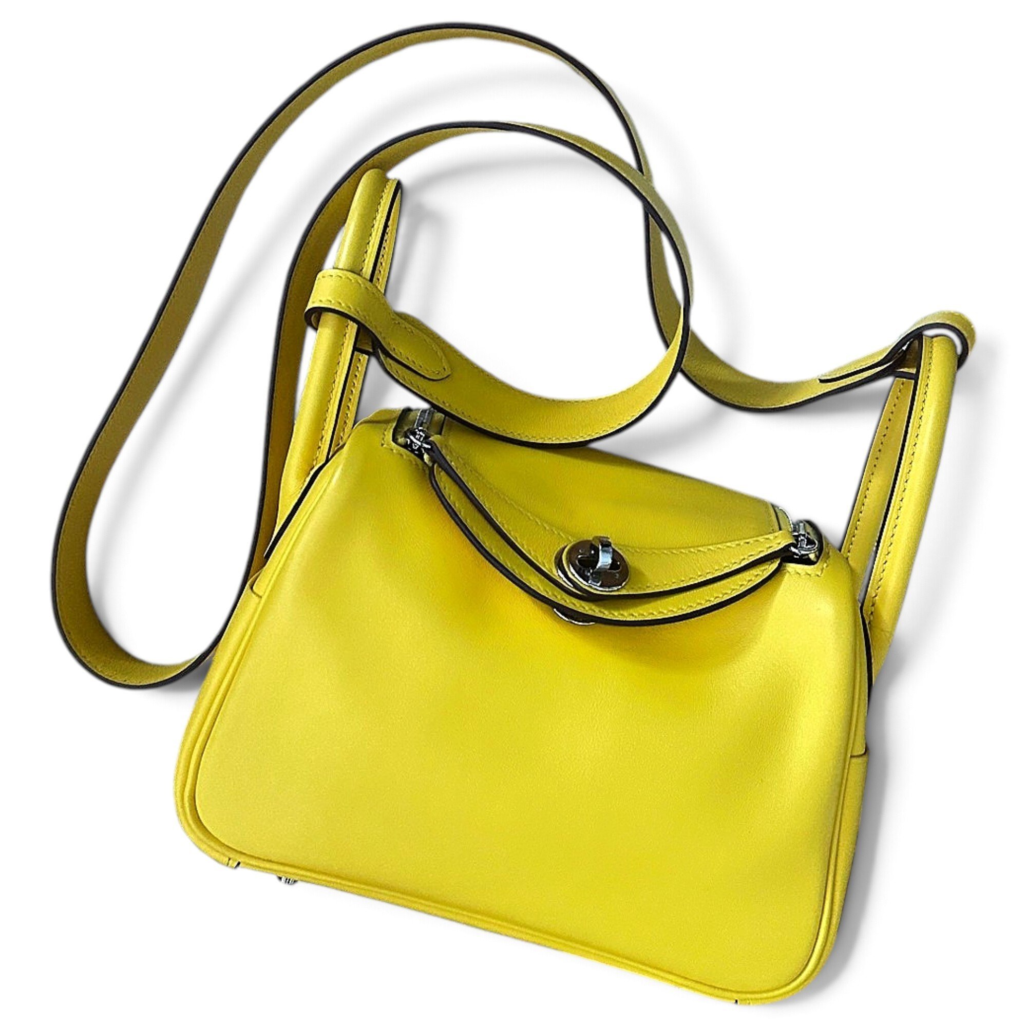 Lindy leather crossbody bag