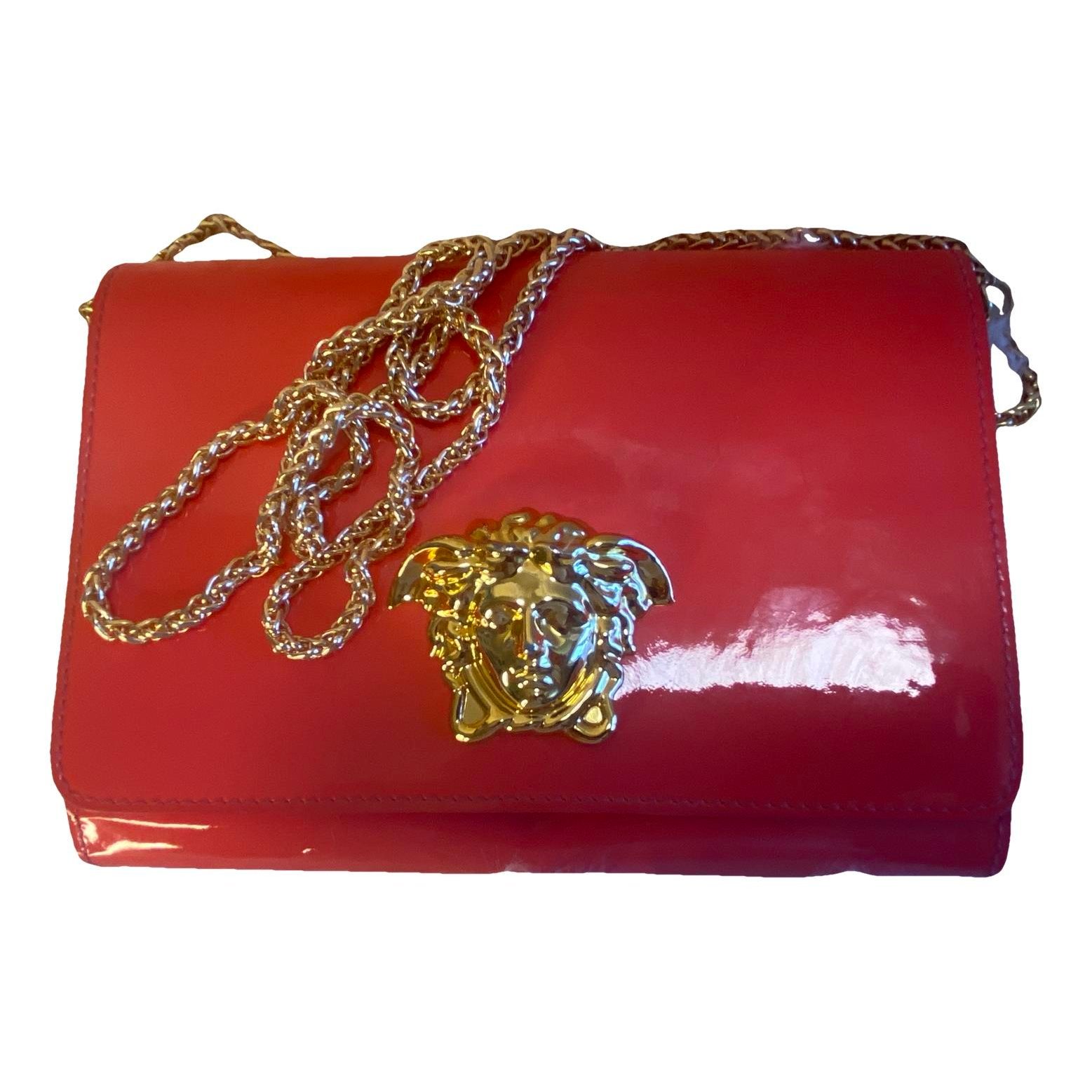 La Medusa patent leather crossbody bag