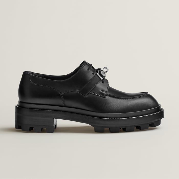 Noir First Derby Shoe