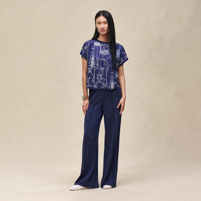 Bleu Abysse "Etriers Remix" Sleeveless Sweater