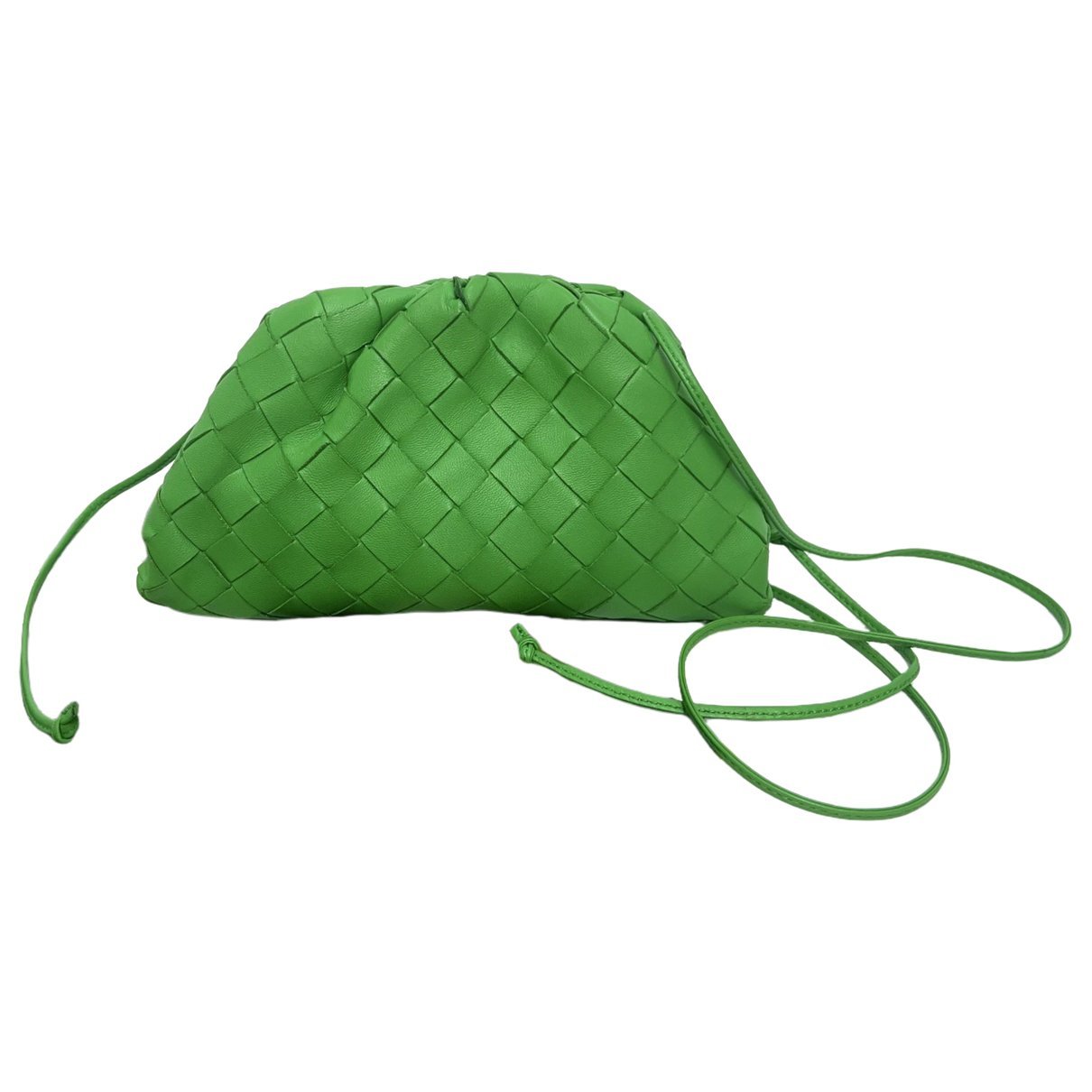 Pouch leather handbag