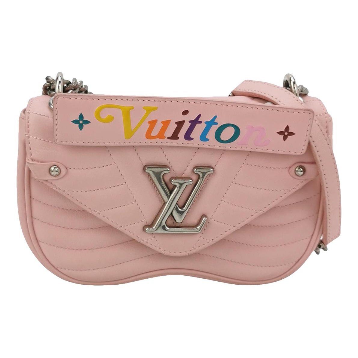 New Wave leather handbag