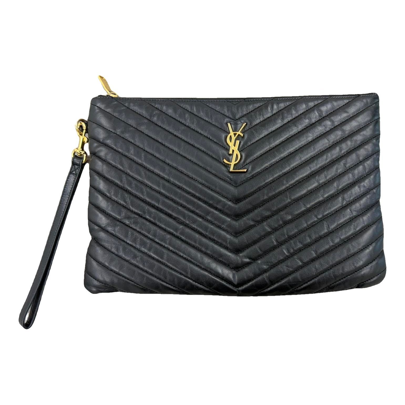 New Jolie leather clutch bag