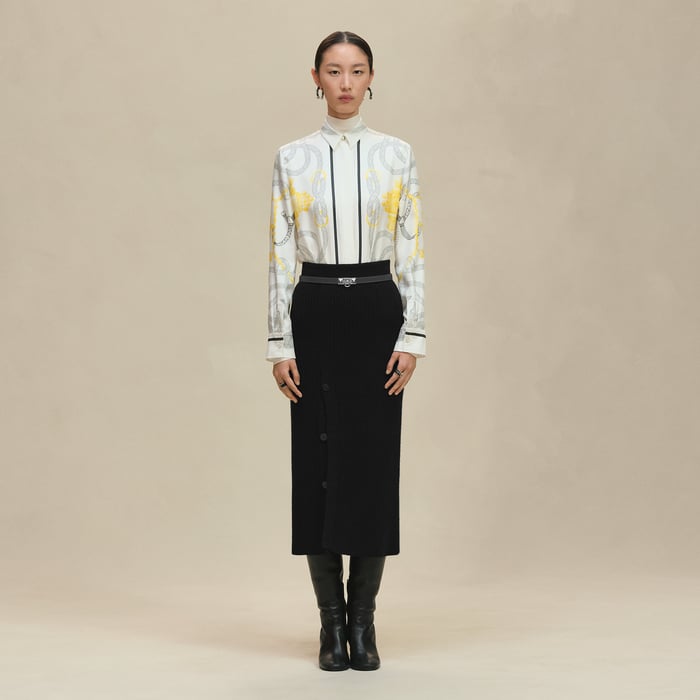 Blanc Nacre "Palefroi Remix" Classic Shirt
