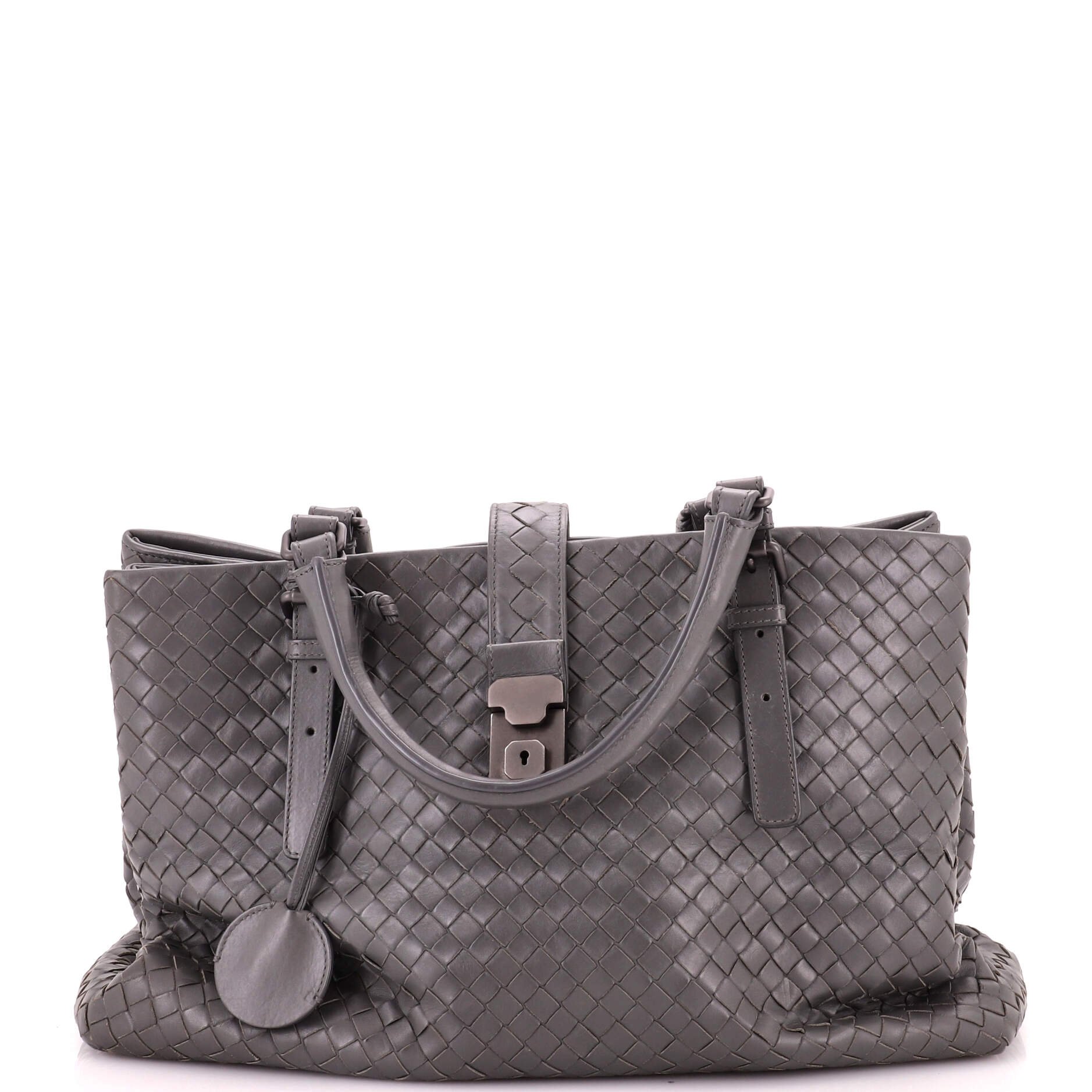 Roma Bag Intrecciato Nappa Medium