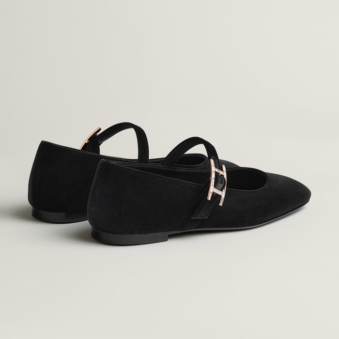 Noir Jane Ballet Flat
