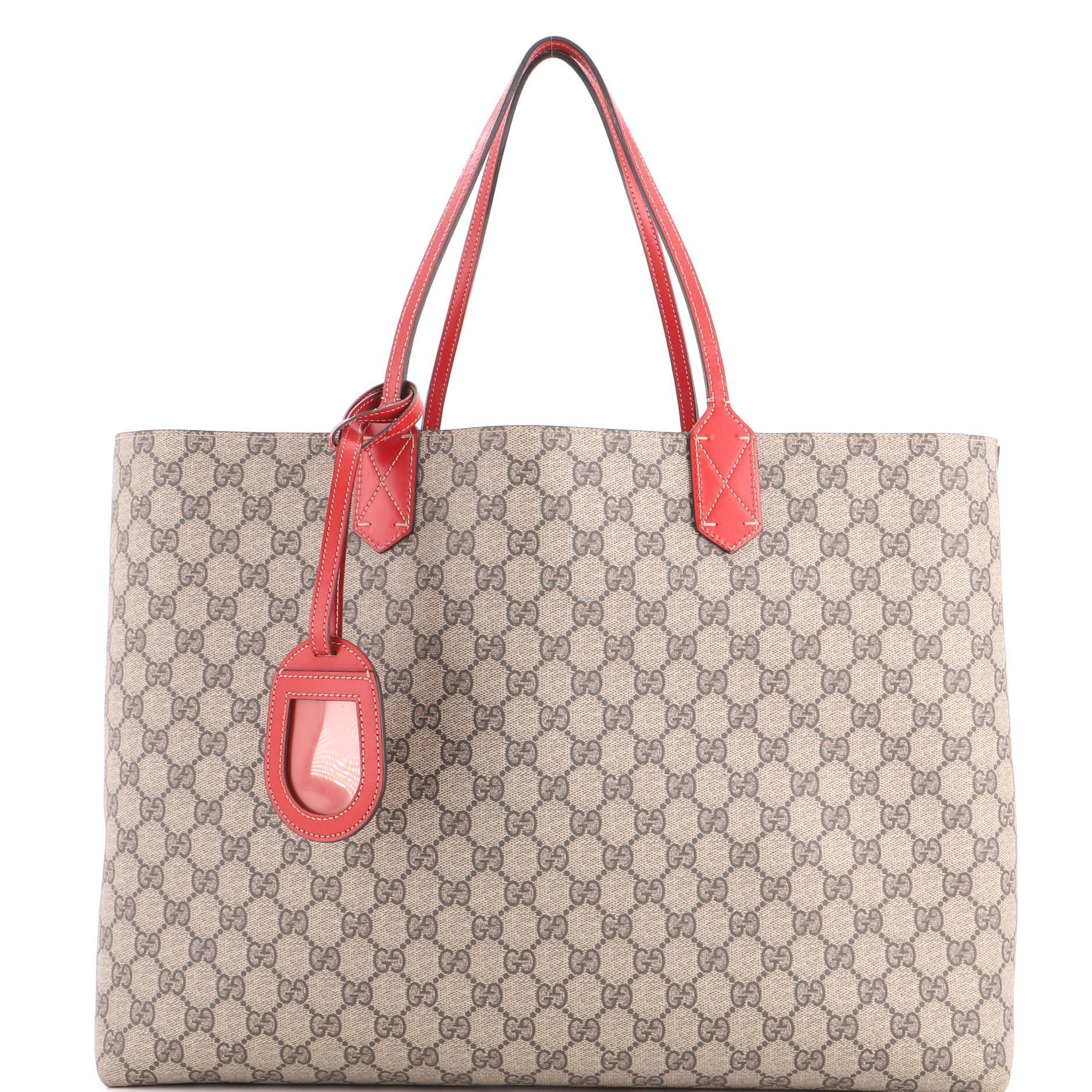 Leather tote