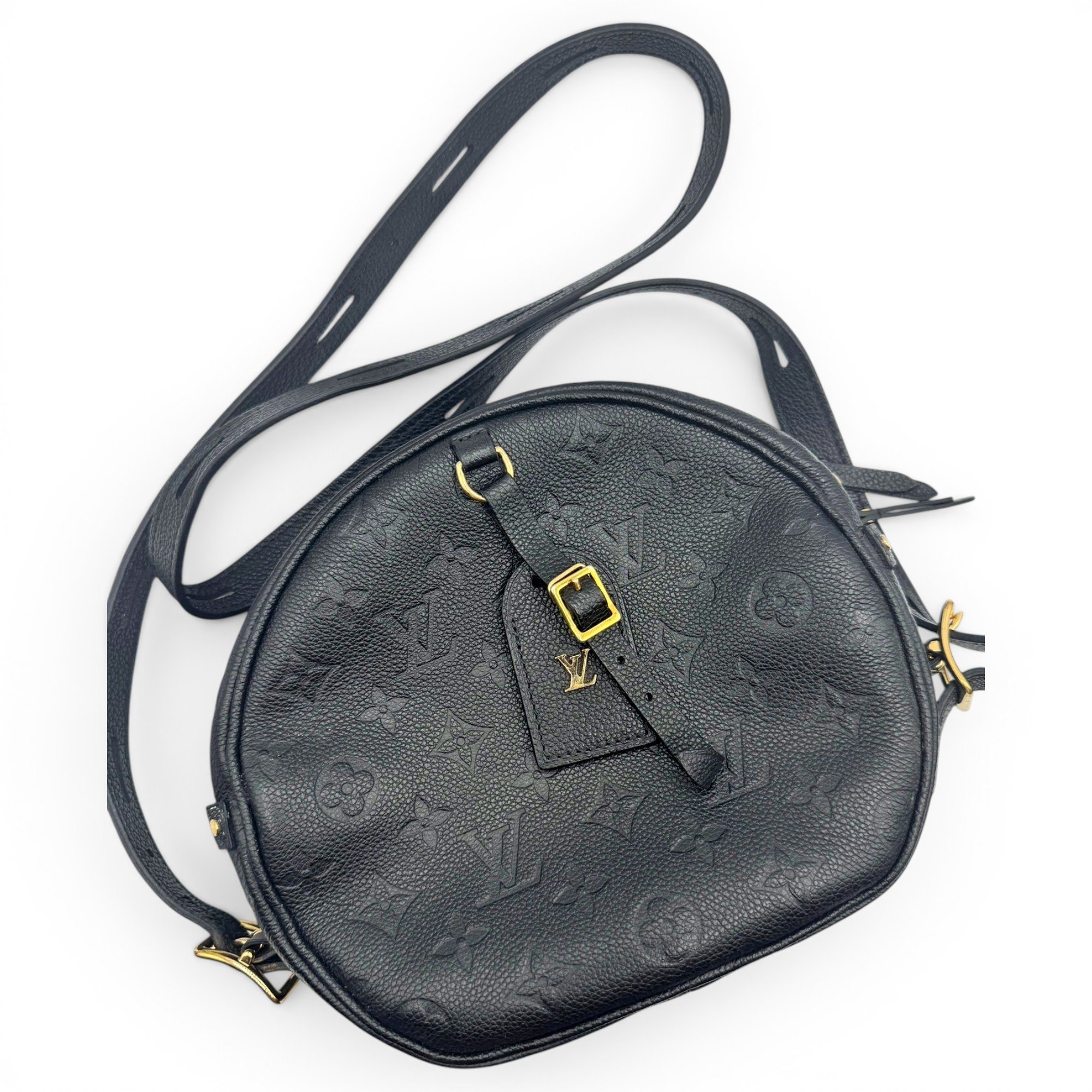 Boîte chapeau souple leather crossbody bag