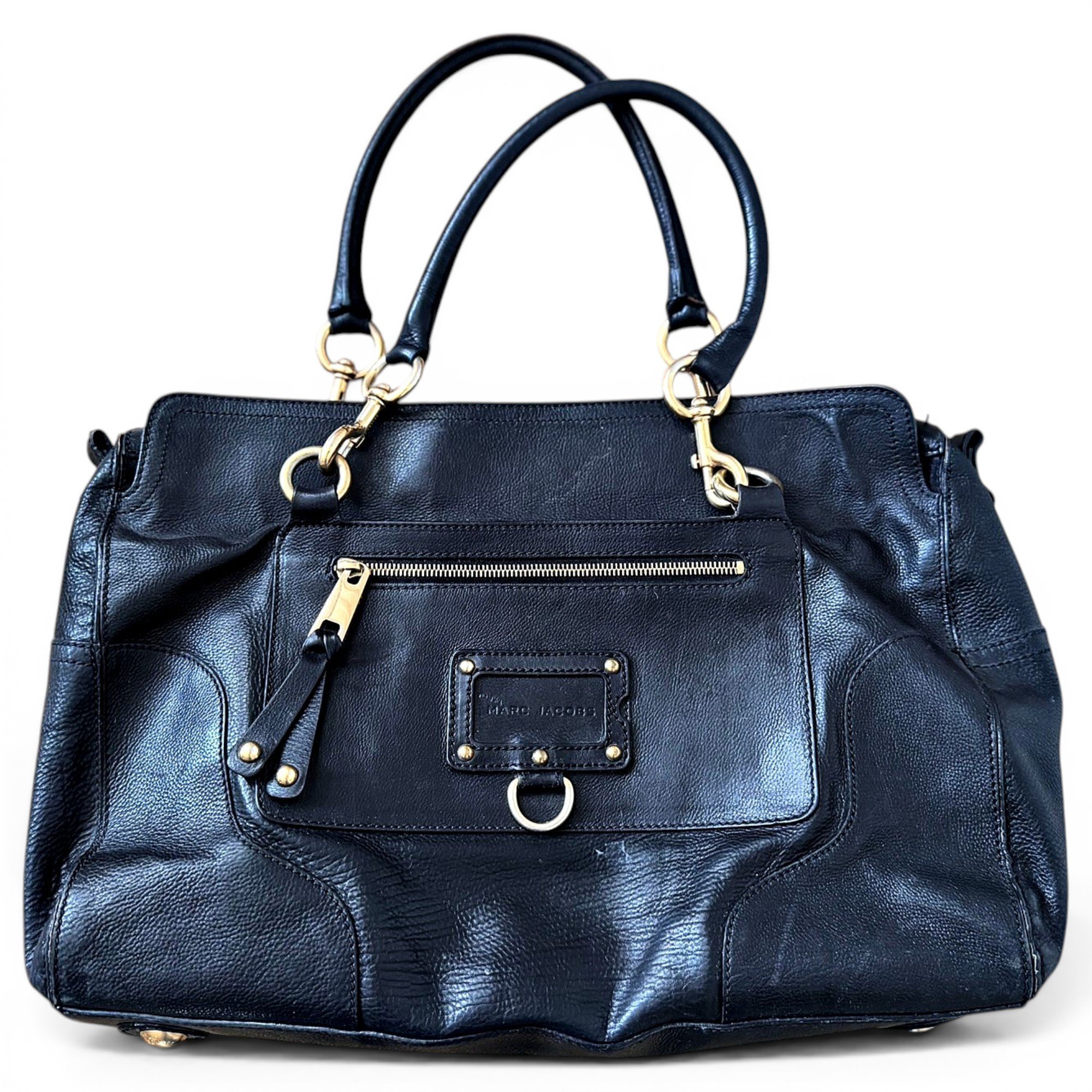 Leather satchel